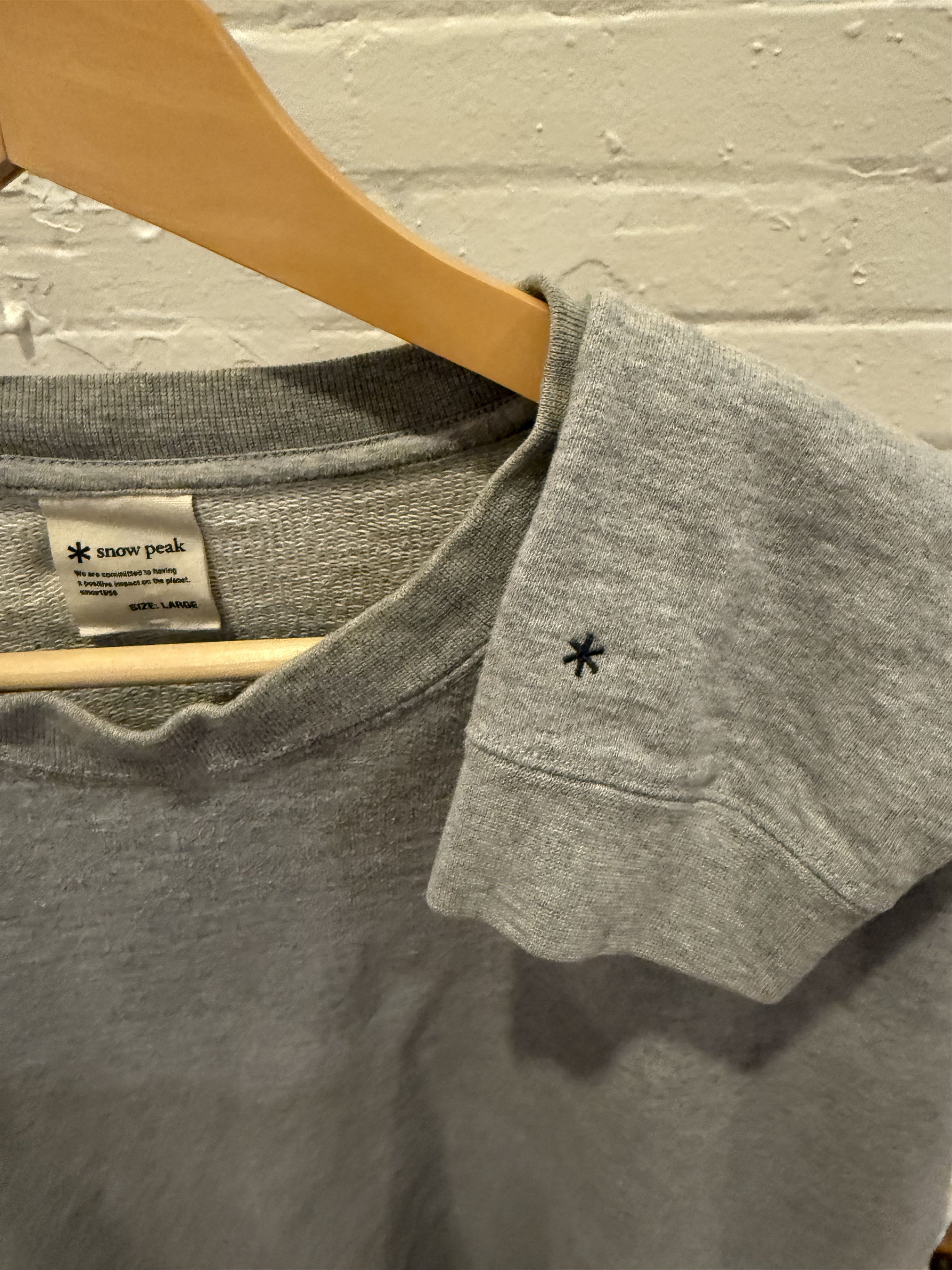 Snow Peak Snow Peak Sweatshirt Size US L / EU 52-54 / 3 - 4 Thumbnail