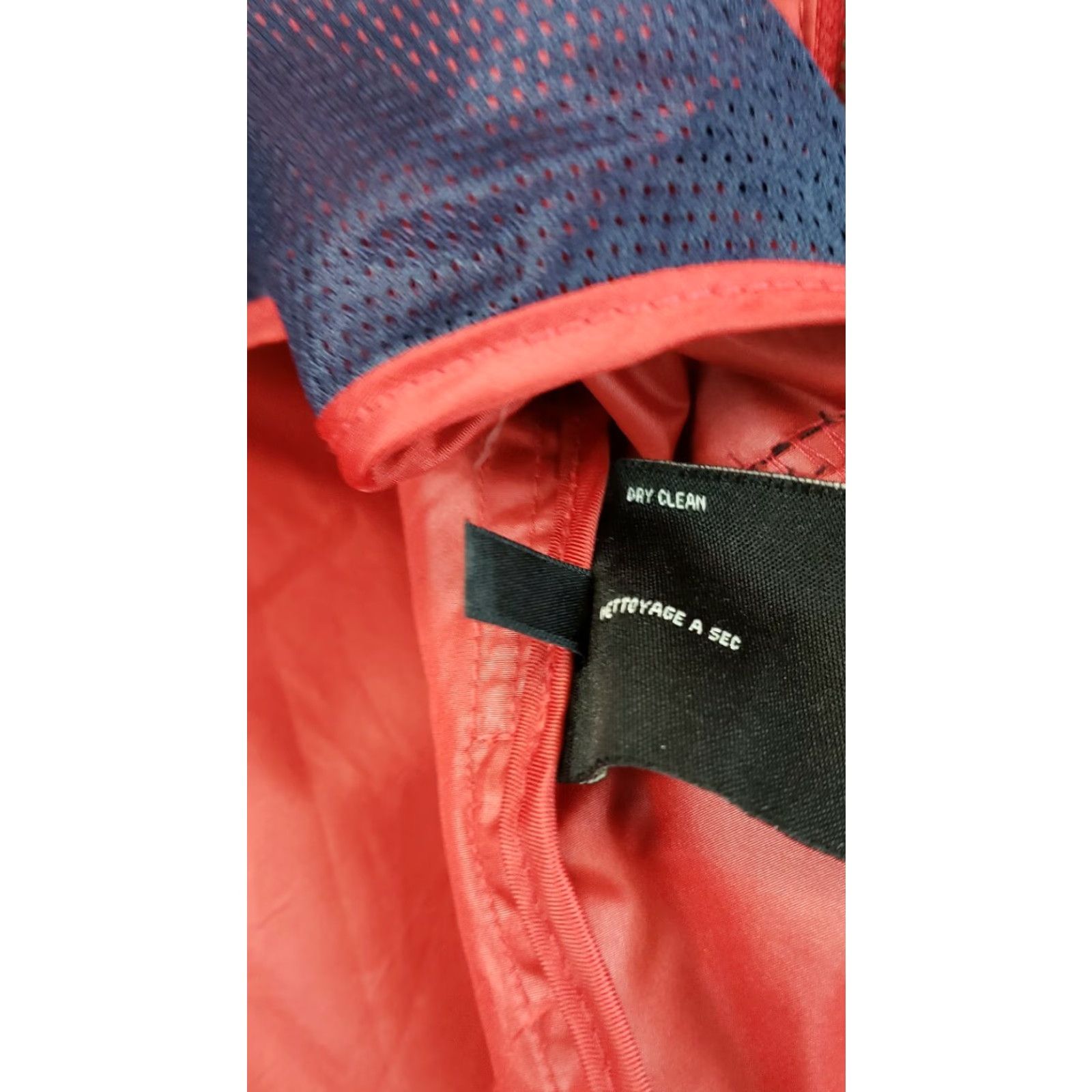 Cole Haan Cole Haan Jacket Womens Small Red Full Zip Snap Button Zip Pockets Coat Ladies S Size S / US 4 / IT 40 - 7 Thumbnail