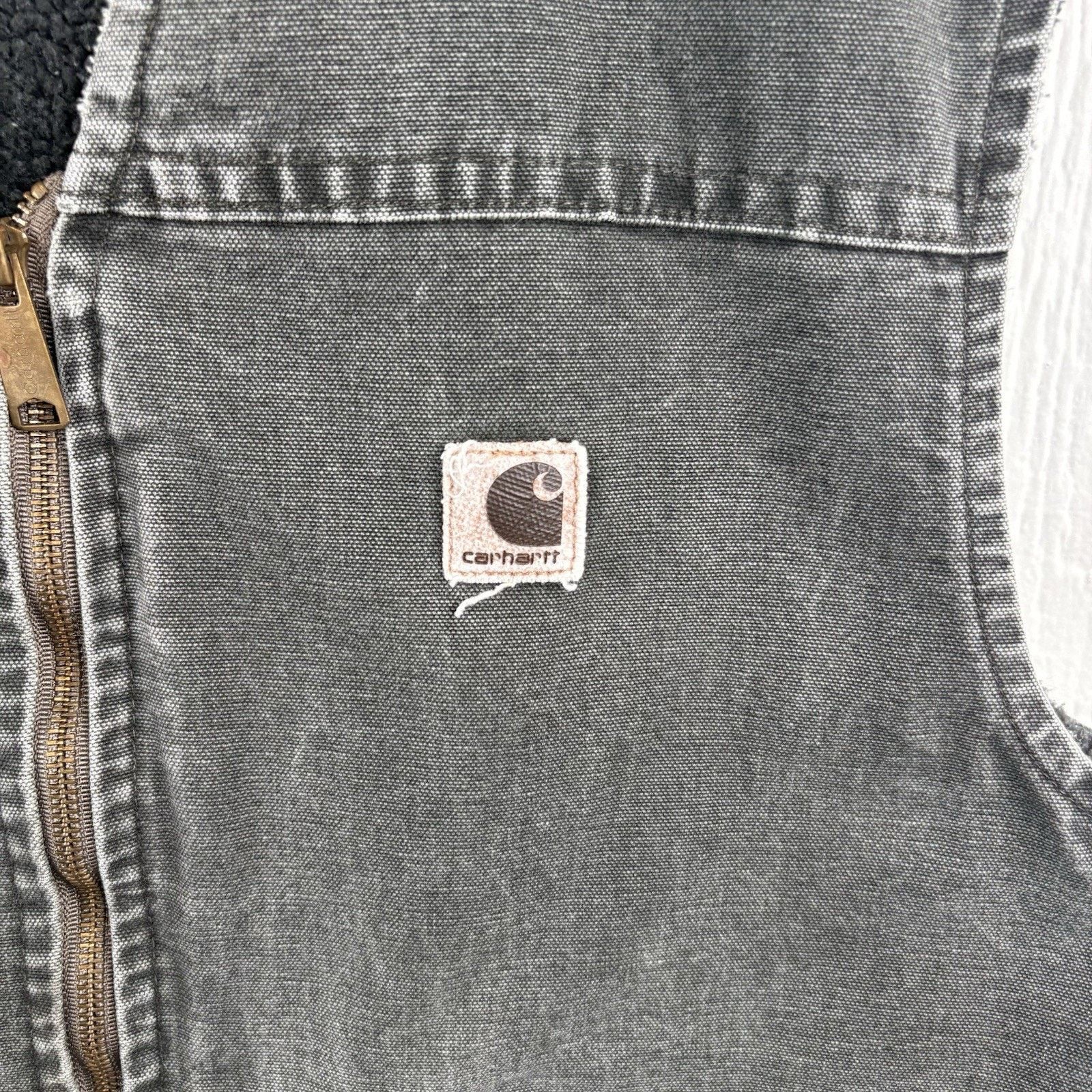Carhartt Vintage Carhartt MOS Vest Sherpa Lined Duck Canvas X-Large Size US XL / EU 56 / 4 - 4 Thumbnail