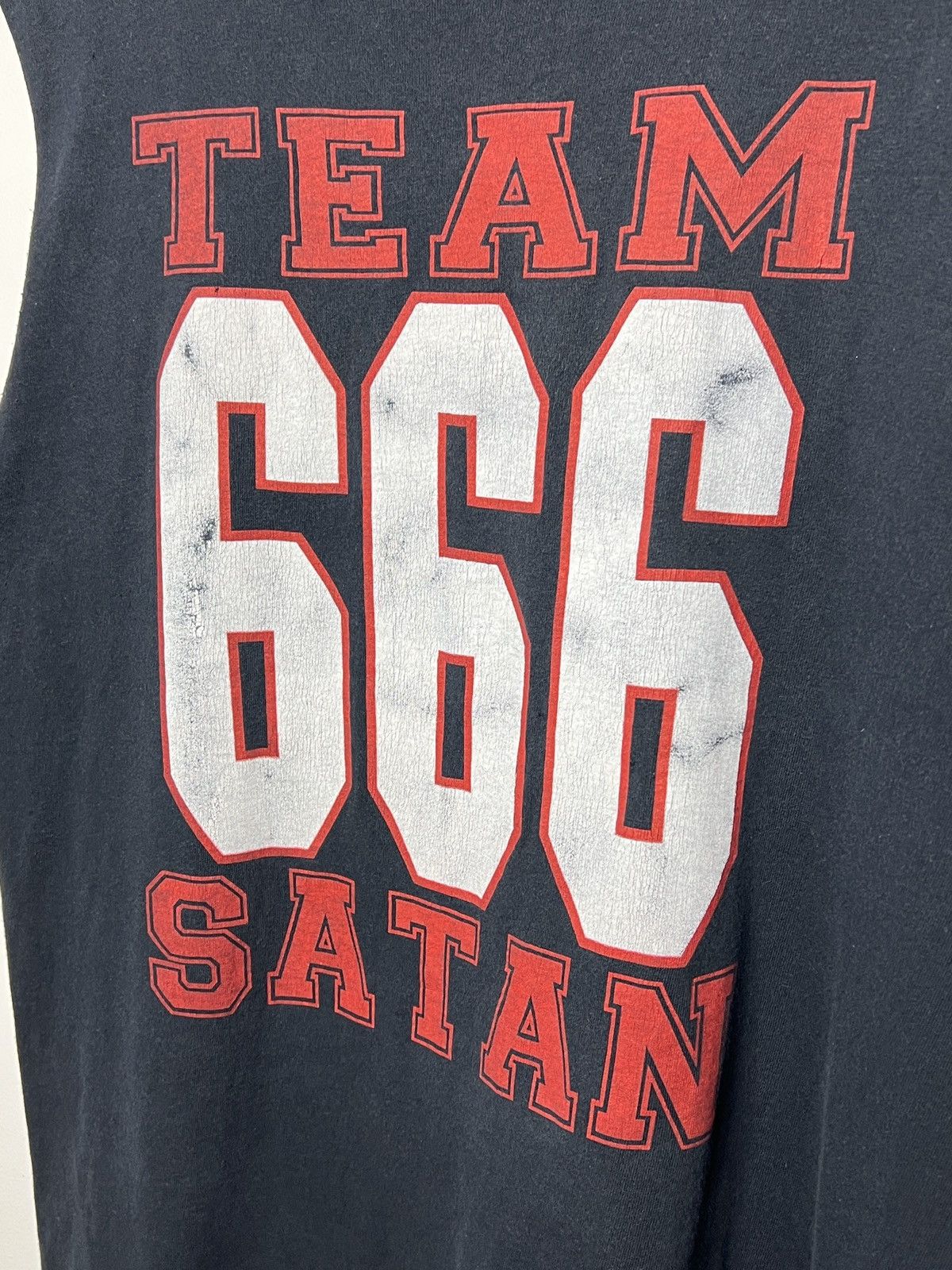 Seditionaries 666 team satan vintage shirt sleeveless Size US M / EU 48-50 / 2 - 3 Thumbnail