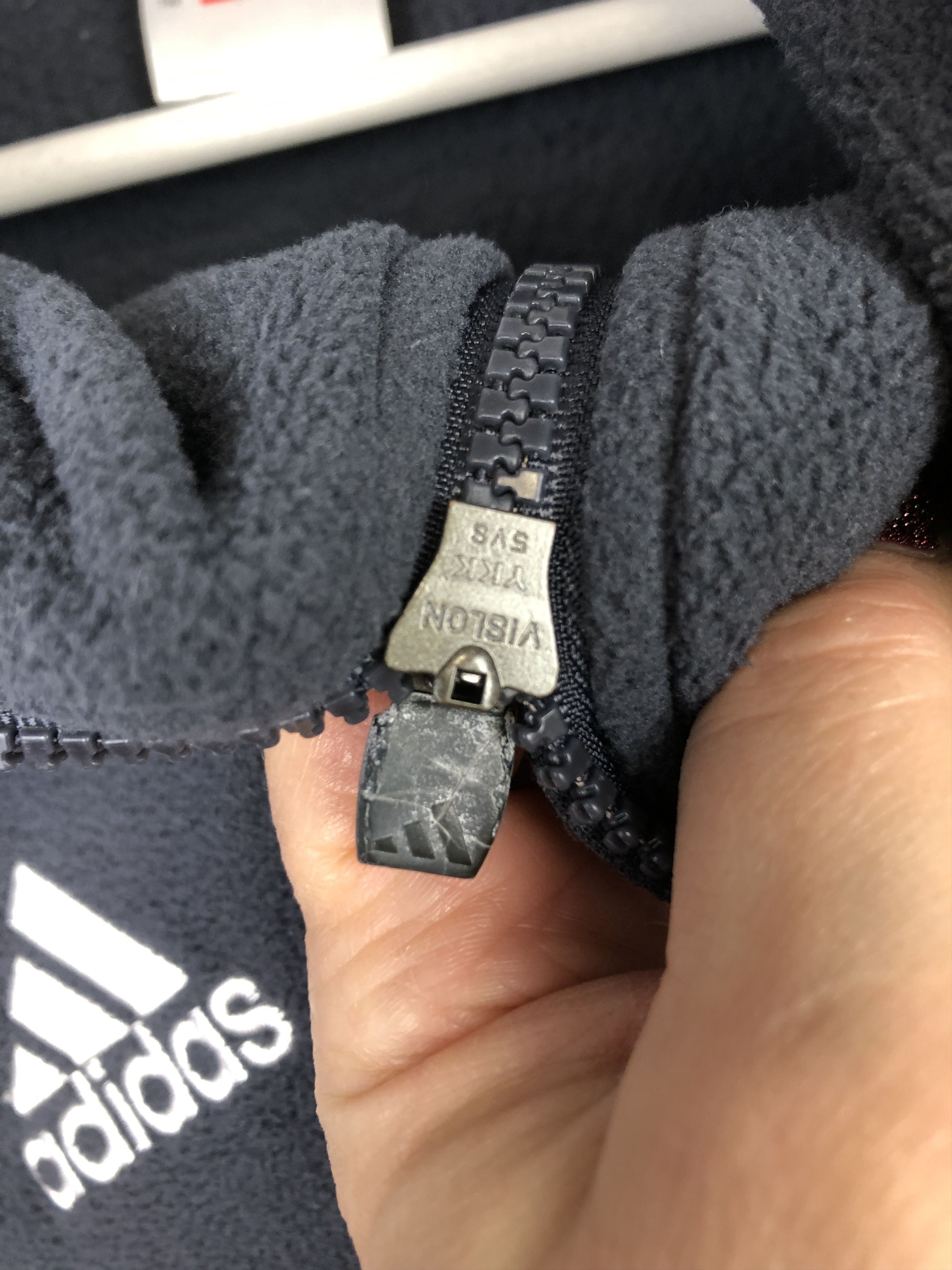 Adidas × Vintage Vintage Ajax Football Fleece Sweatshirt Track Jacket Size US L / EU 52-54 / 3 - 4 Thumbnail