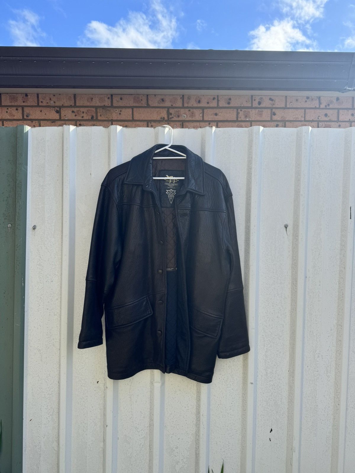 Camel Camel Vintage Workers Leather Jacket Size US XL / EU 56 / 4 - 1 Thumbnail