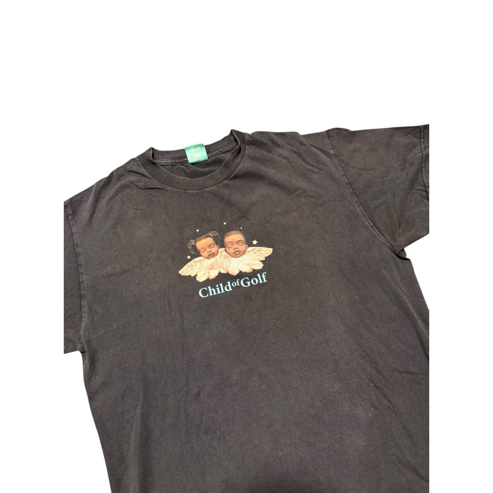 Golf Wang VINTAGE Golf Wang Child Of Golf Cherub Tee Mens M Streetwear Black T-Shirt Size US M / EU 48-50 / 2 - 7 Thumbnail
