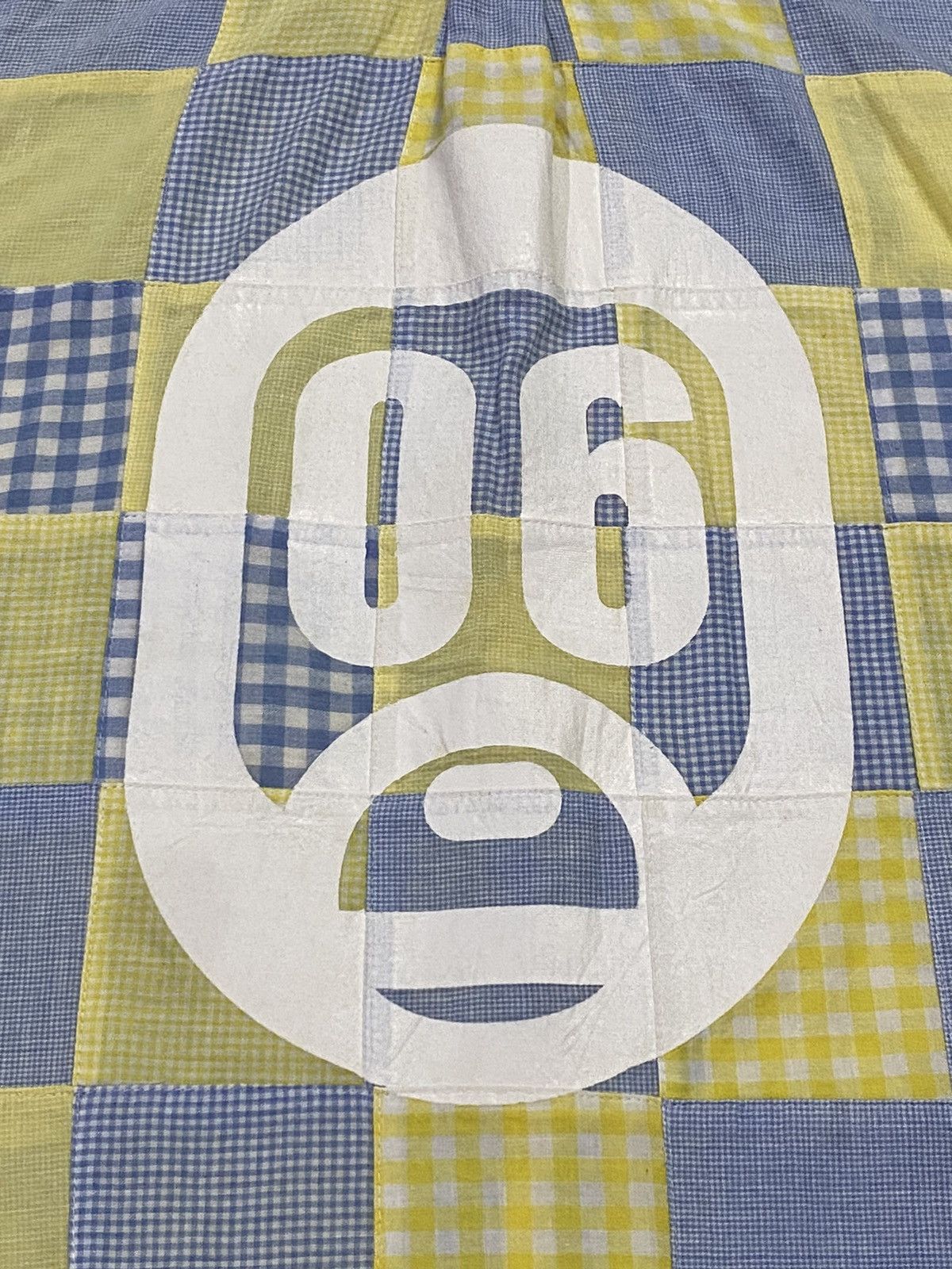 Bape × Nigo Baby Milo Pacthwork Button Up S/S Shirt Size US S / EU 44-46 / 1 - 15 Thumbnail