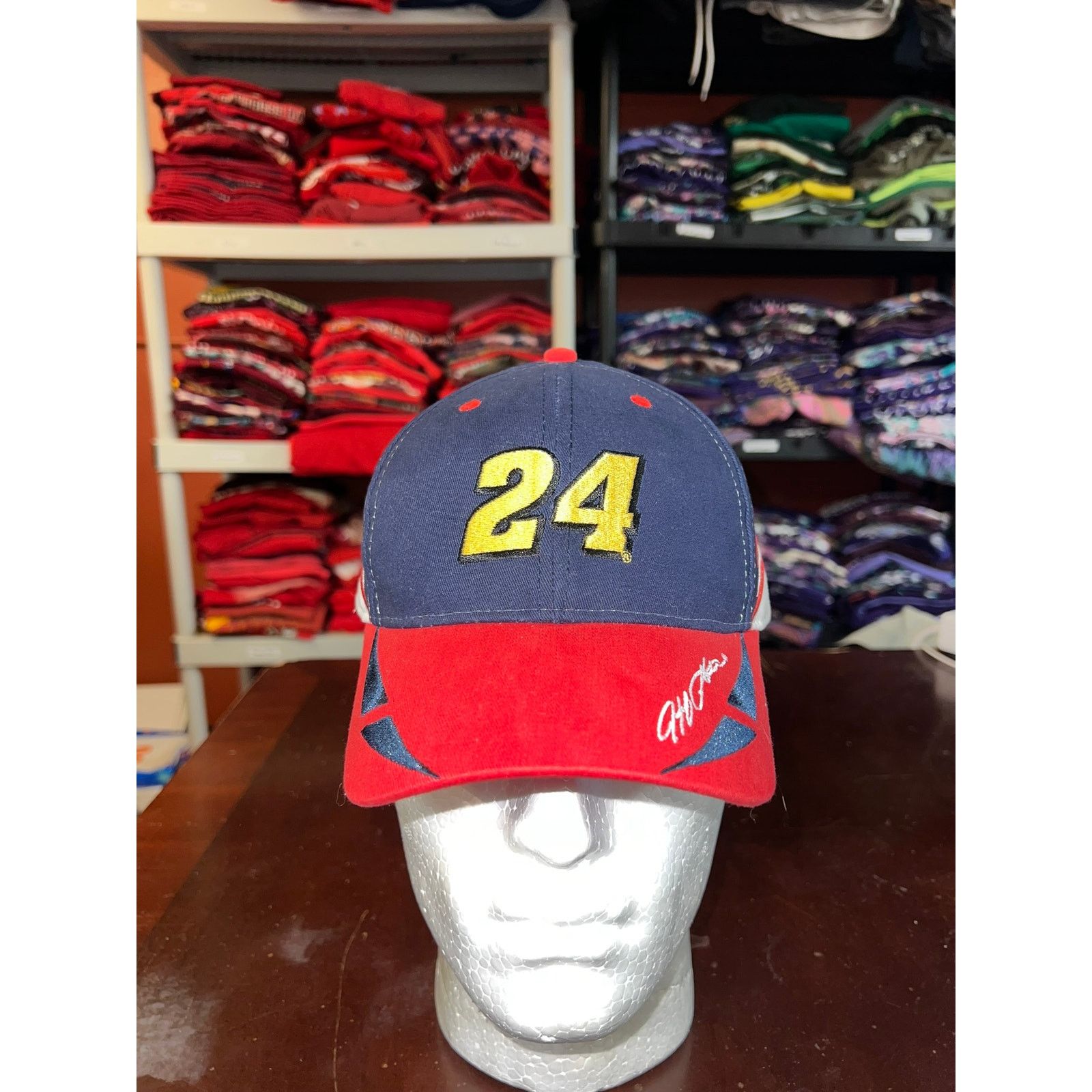 NASCAR Nascar Jeff Gordon Hat Blue Racing Cap NWT Headwear 2008 OS Size ONE SIZE - 1 Thumbnail