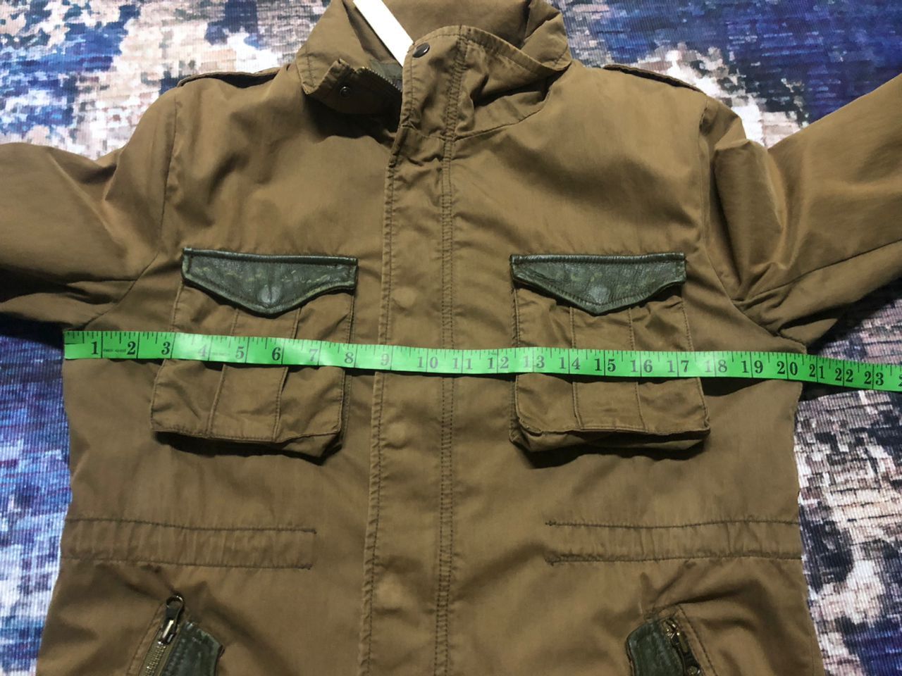Japanese Brand Heritage Stone Cargo Pocket Jacket Leather Part Rare Design Size US M / EU 48-50 / 2 - 19 Thumbnail