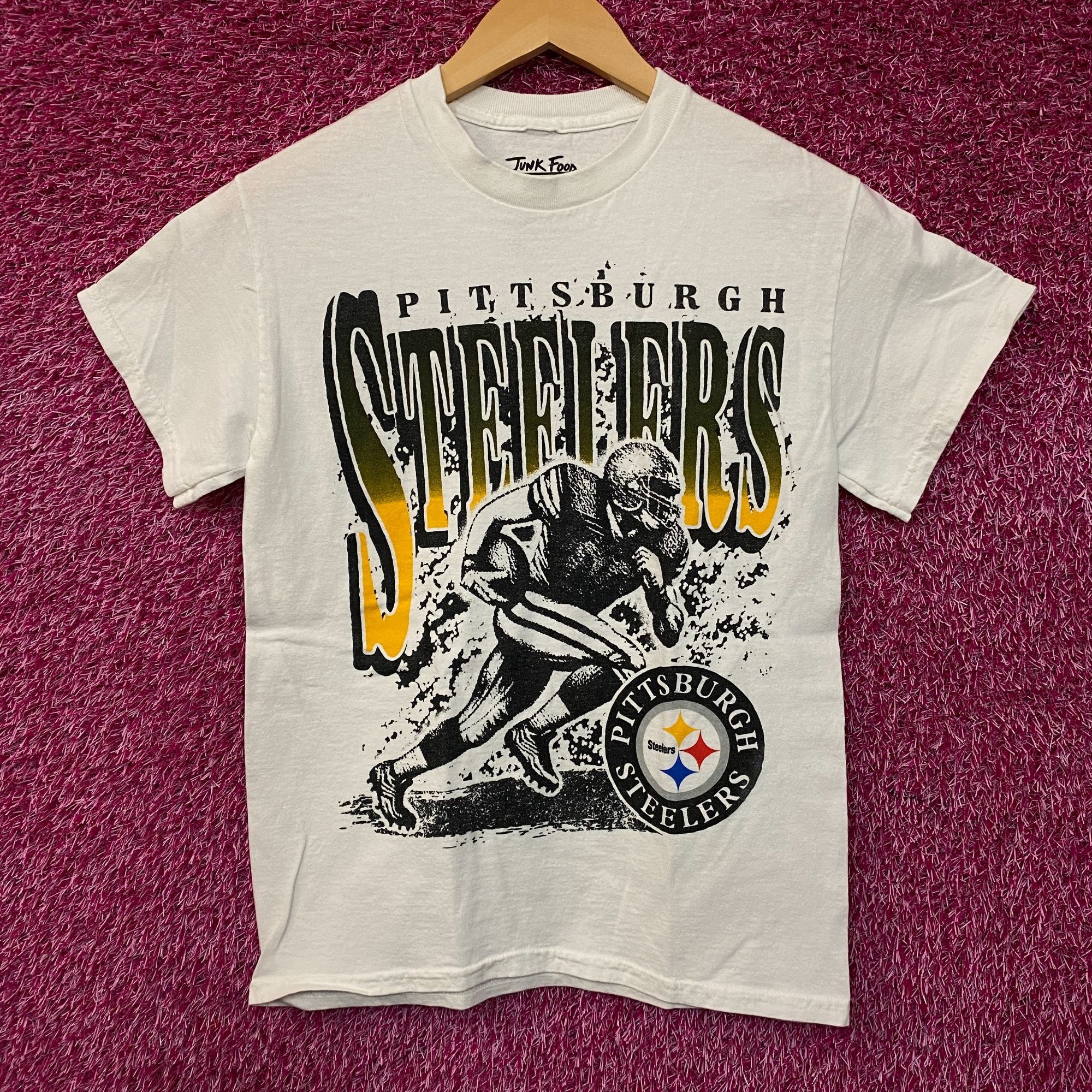 Junk Food Junk Food Clothing NFL Pittsburgh Steelers Rushing Flea Mark Size US XS / EU 42 / 0 - 1 Thumbnail