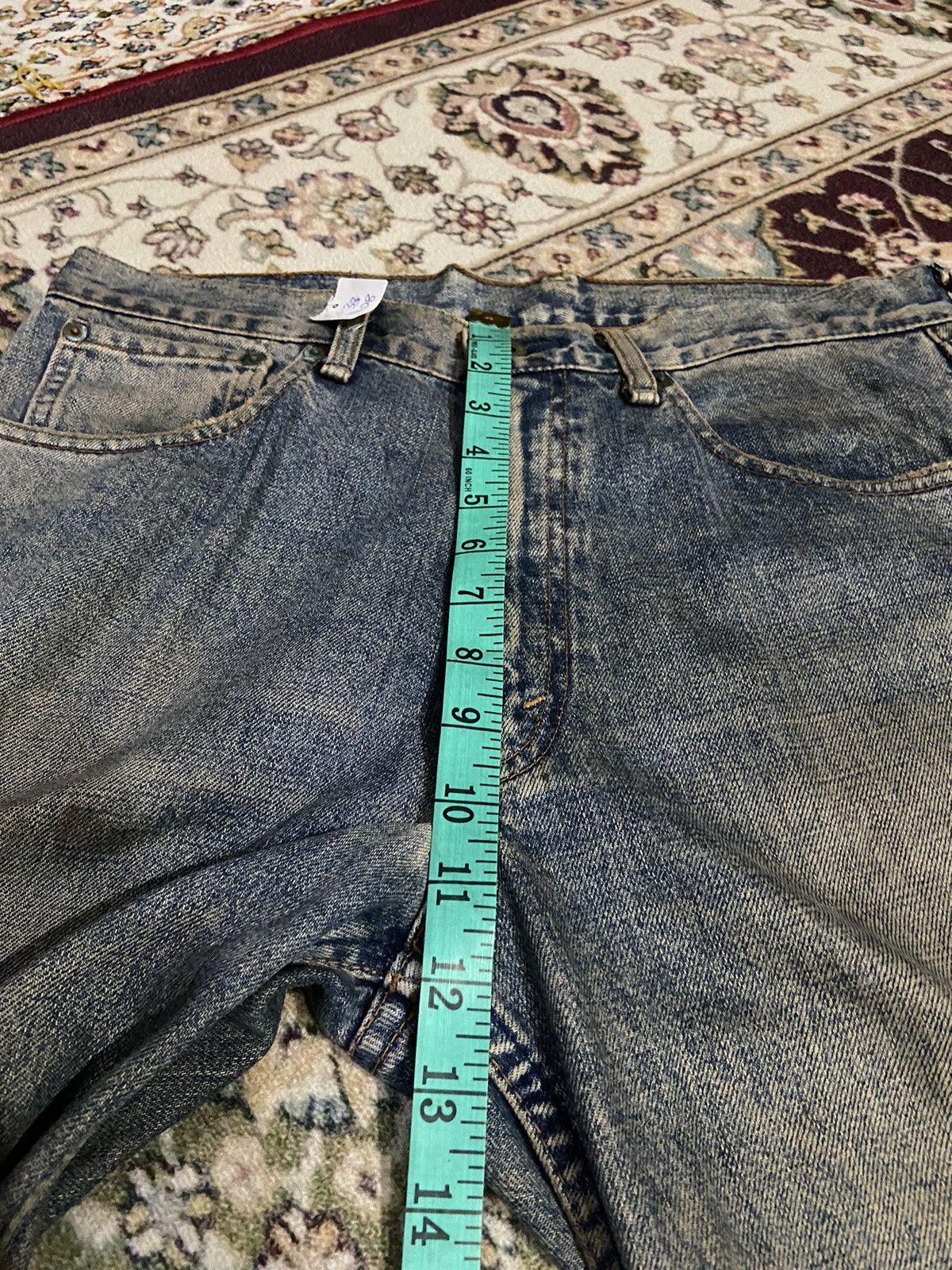 If Six Was Nine Vintage Levis 503 jeans red inside clothing flare Size US 32 / EU 48 - 21 Thumbnail