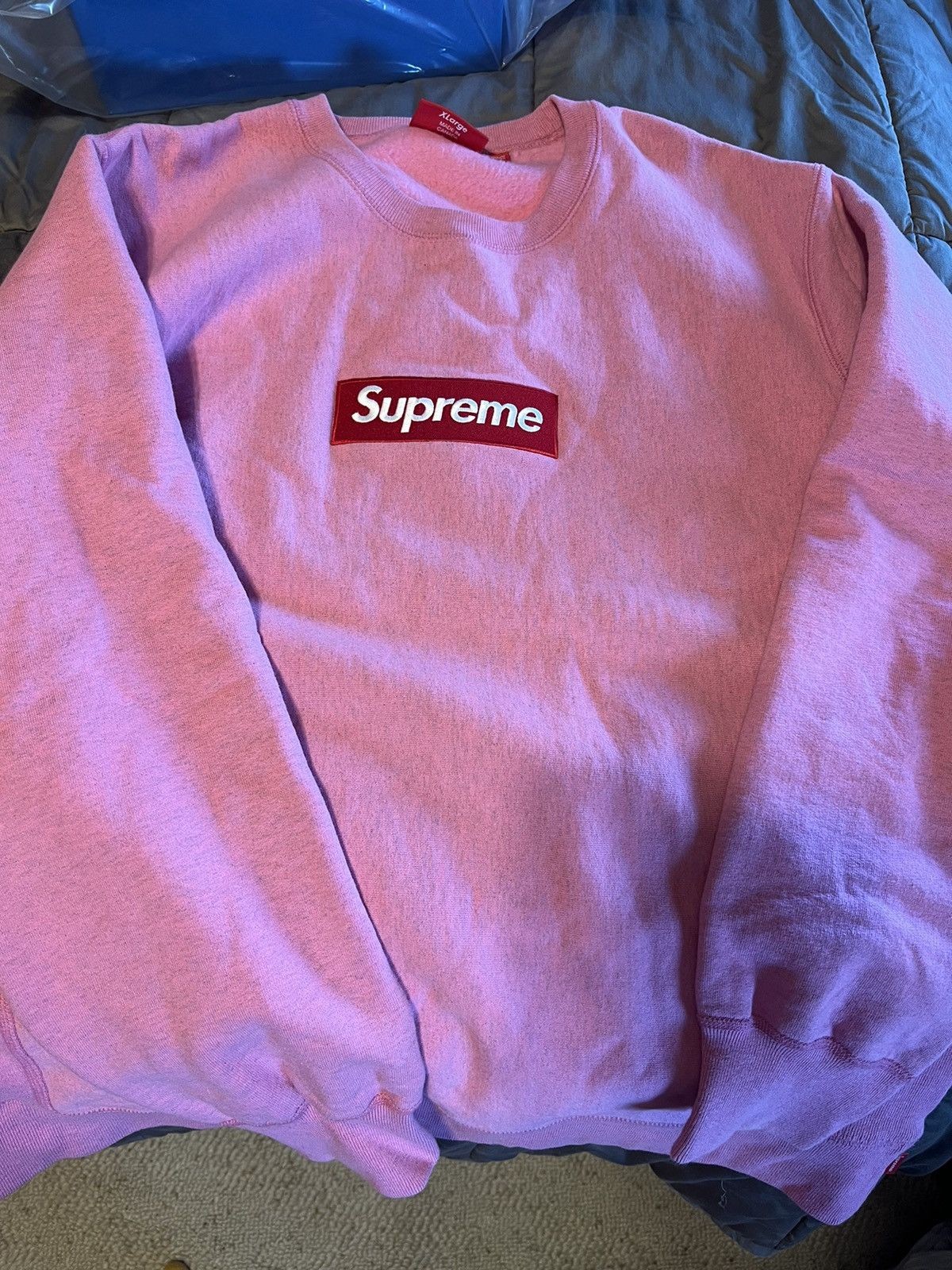 Store Supreme Box Logo Hoodie in Pink sz Xlarge