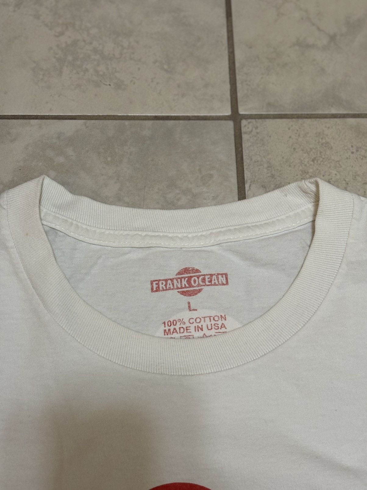 Band Tees rare Frank Ocean Nostalgia Ultra 2011 music tour t shirt Size US L / EU 52-54 / 3 - 5 Thumbnail