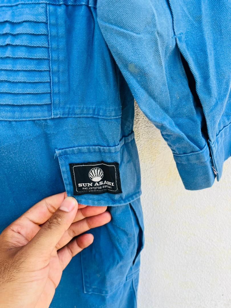 Japanese Brand Vintage Caterpillar Overall Japanese Designer Fashion Style Size US 33 - 11 Thumbnail