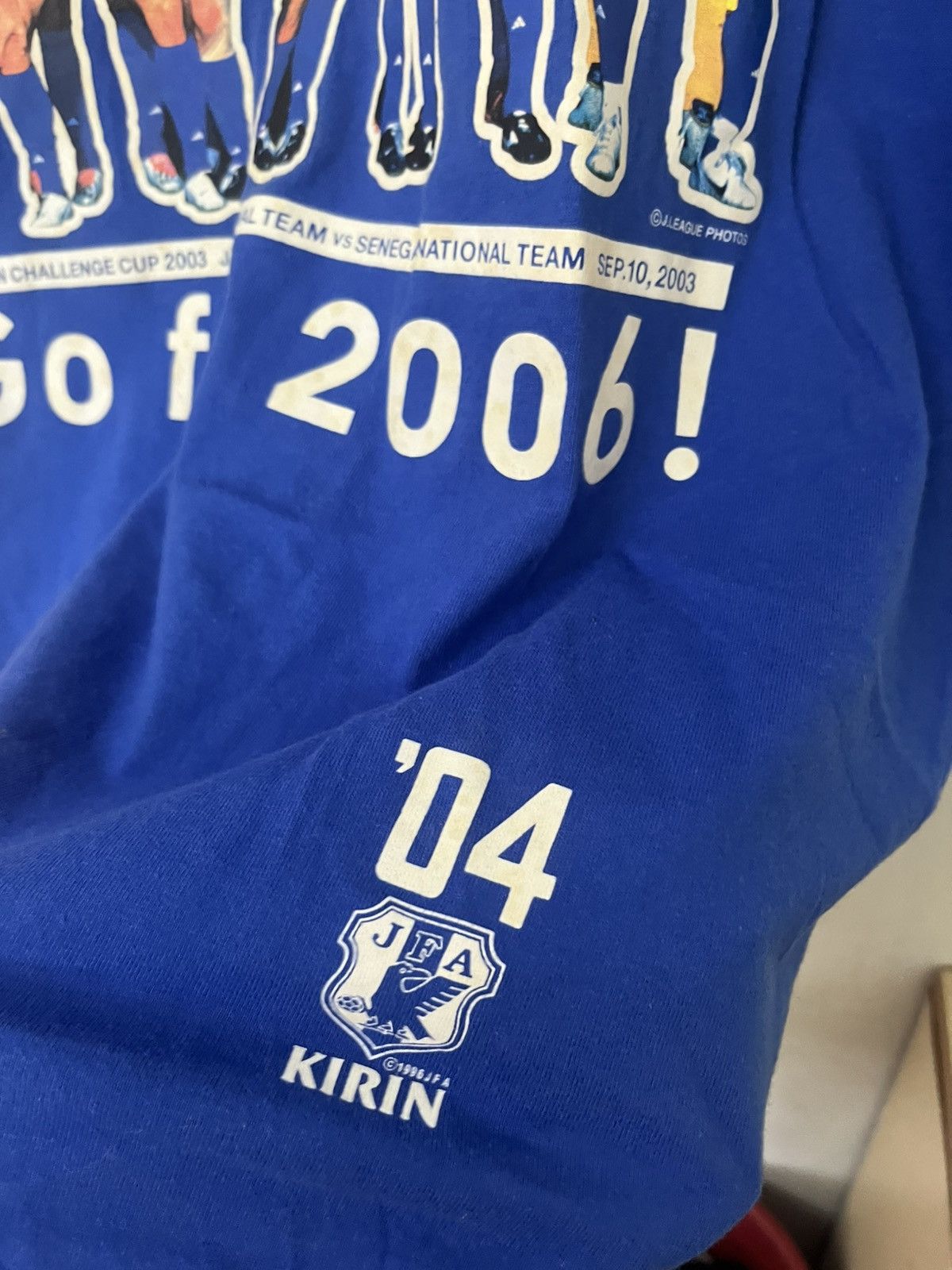 Adidas × Vintage Tshirt adidas kirin Size US L / EU 52-54 / 3 - 3 Thumbnail