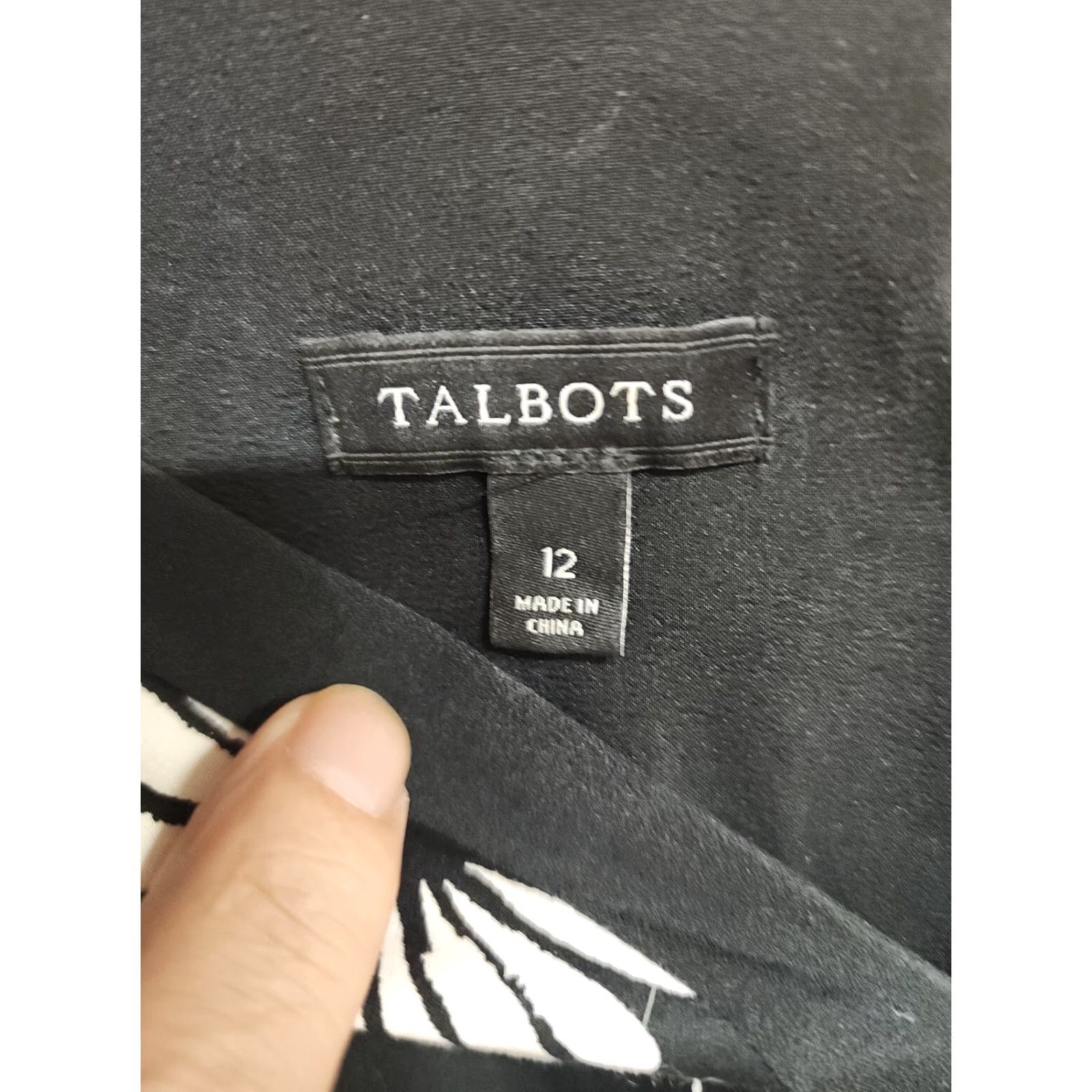 Talbots Talbots Dress Floral Multicolor Sleeveless Knee Length Womens 12 Size 12 Pleated Size XL / US 12-14 / IT 48-50 - 3 Thumbnail