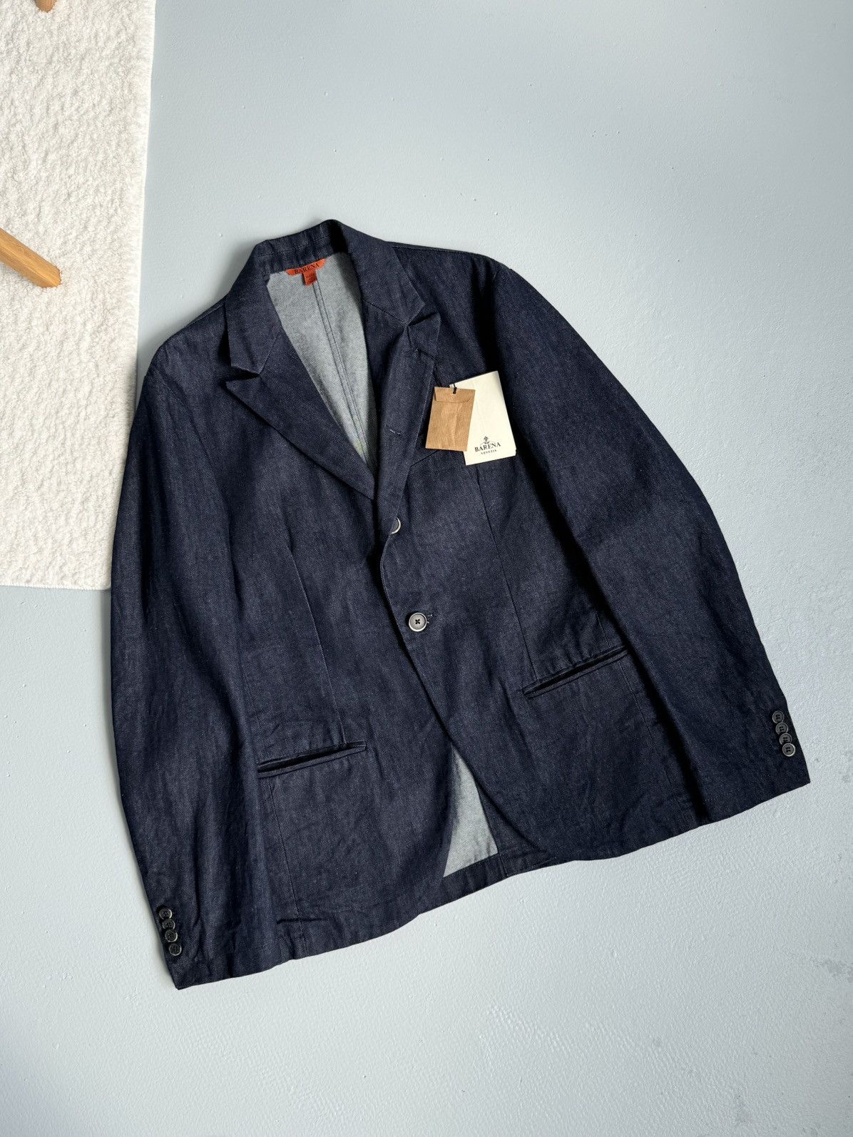 Barena Venezia NWT Barena Venezia Blazer Two Button Mens 50 IT Size 40R - 3 Thumbnail