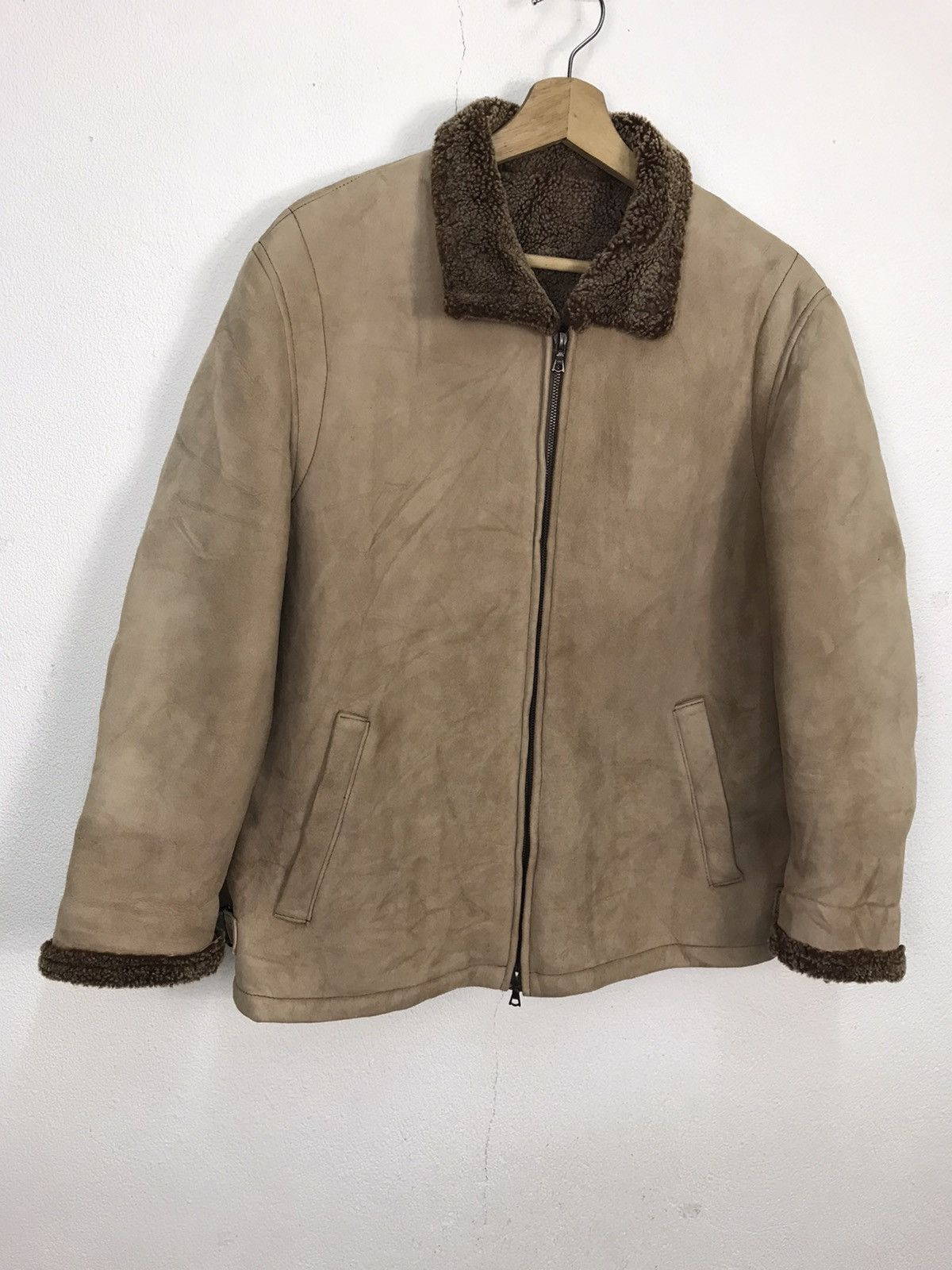 Corneliani VINTAGE CORNELIANI ID Suede Leather Outerwear Jacket Size US L / EU 52-54 / 3 - 3 Thumbnail