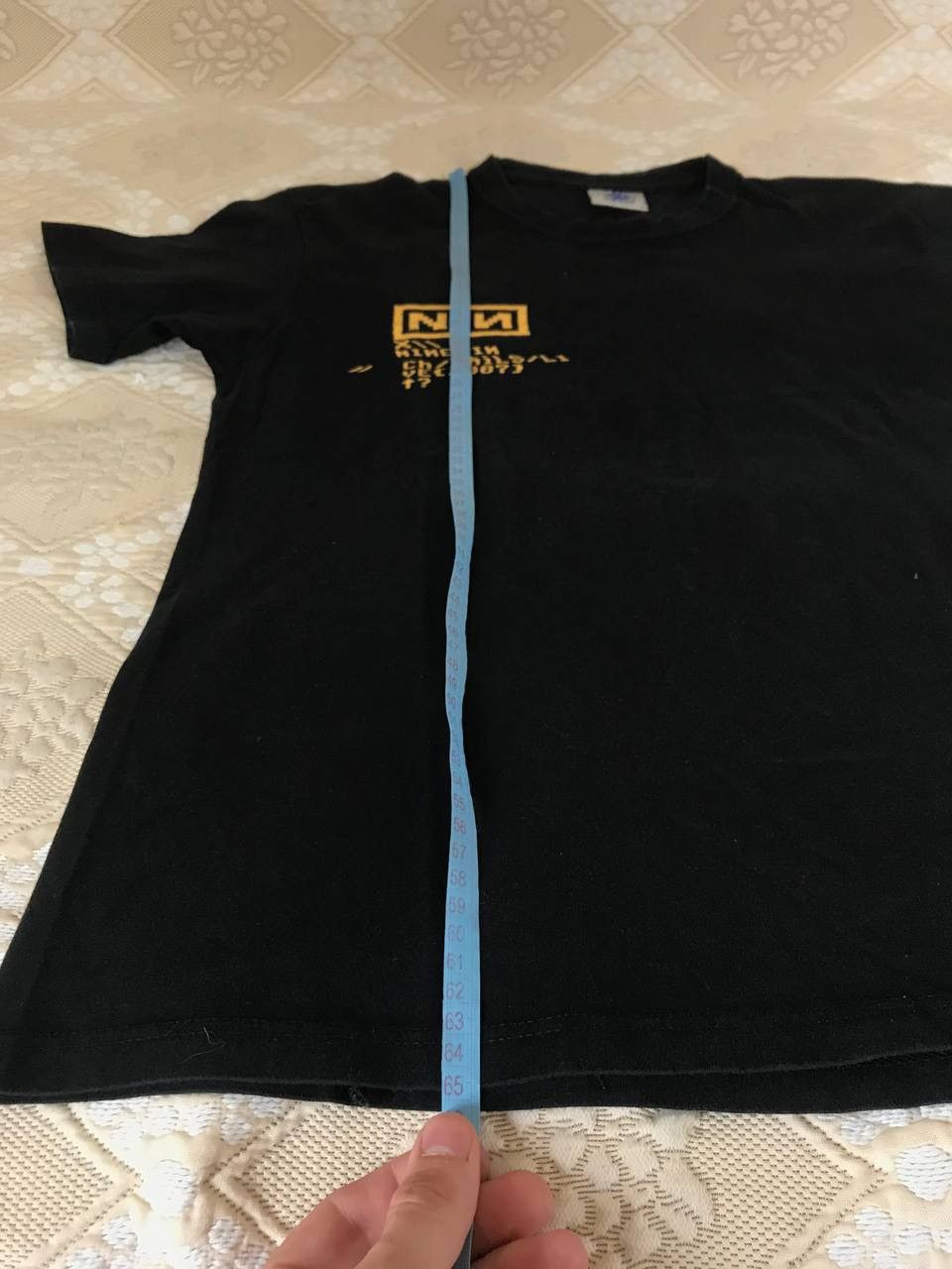 Band Tees × Vintage 🔥 2007 NINE INCH NAILS Rare Tour T Shirt Australia Japan Size US S / EU 44-46 / 1 - 14 Thumbnail