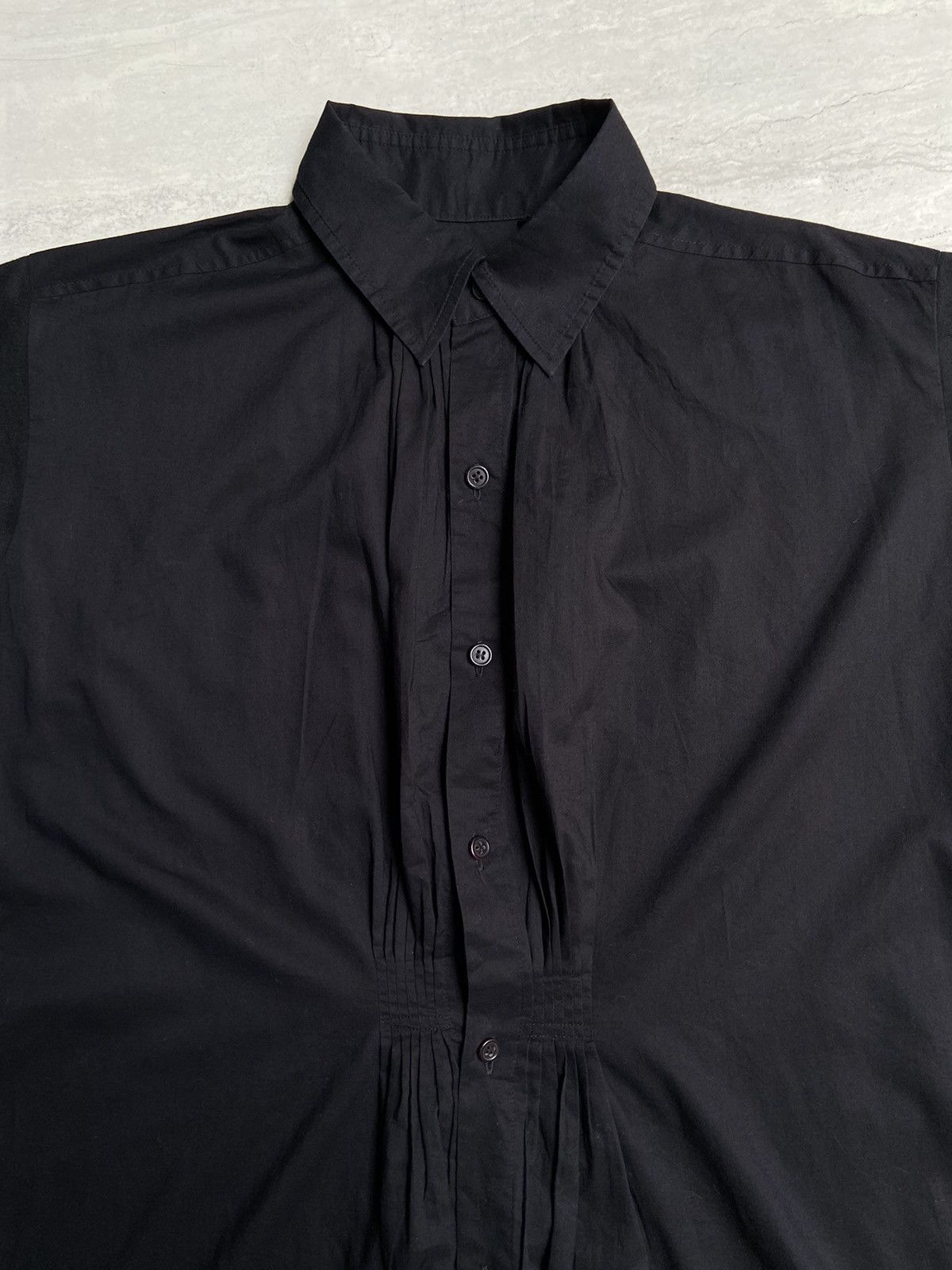 Yohji Yamamoto Y’S Yohji Yamamoto Black Shirt Outer Vest Size US L / EU 52-54 / 3 - 8 Thumbnail
