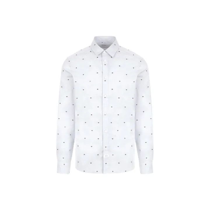 Kenzo KENZO Multi-Eye Print Long Sleeve Shirt 0079 Size US M / EU 48-50 / 2 - 1 Thumbnail