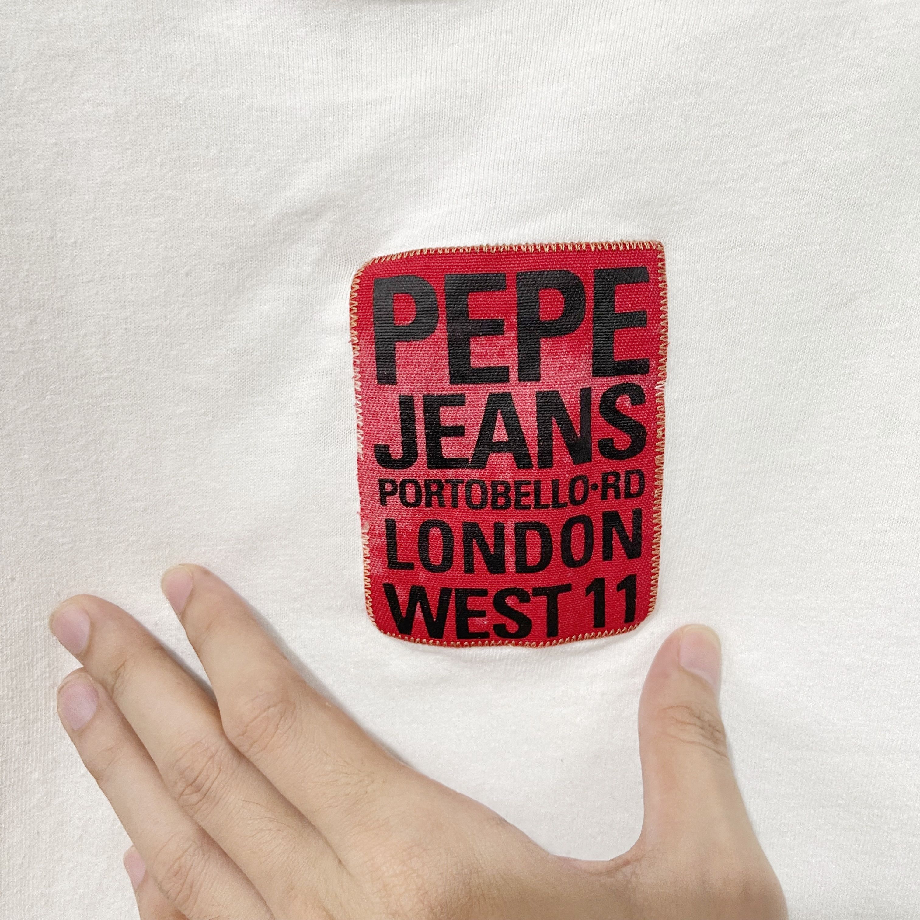 Pepe Jeans Vintage 90s Pepe Jeans London T-Shirt Size US M / EU 48-50 / 2 - 2 Thumbnail