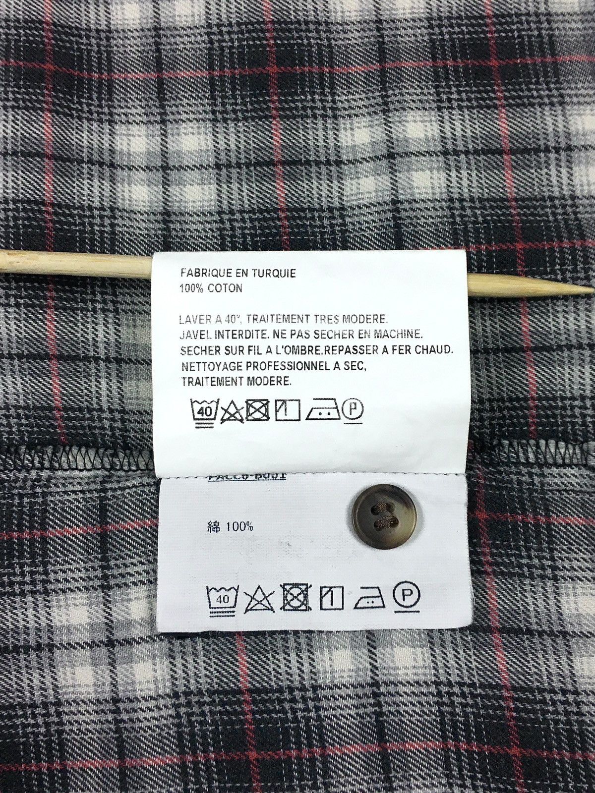 Gosha Rubchinskiy shirt PACCBET Flannel Plaid Double Pocket Rassvet button up Size US M / EU 48-50 / 2 - 10 Thumbnail