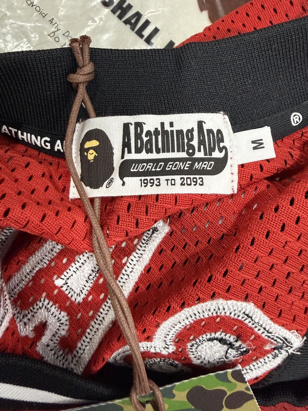 Bape BAPE Color Camo Bape Basketball Tank Top 'Red' NWT Size US M / EU 48-50 / 2 - 6 Thumbnail