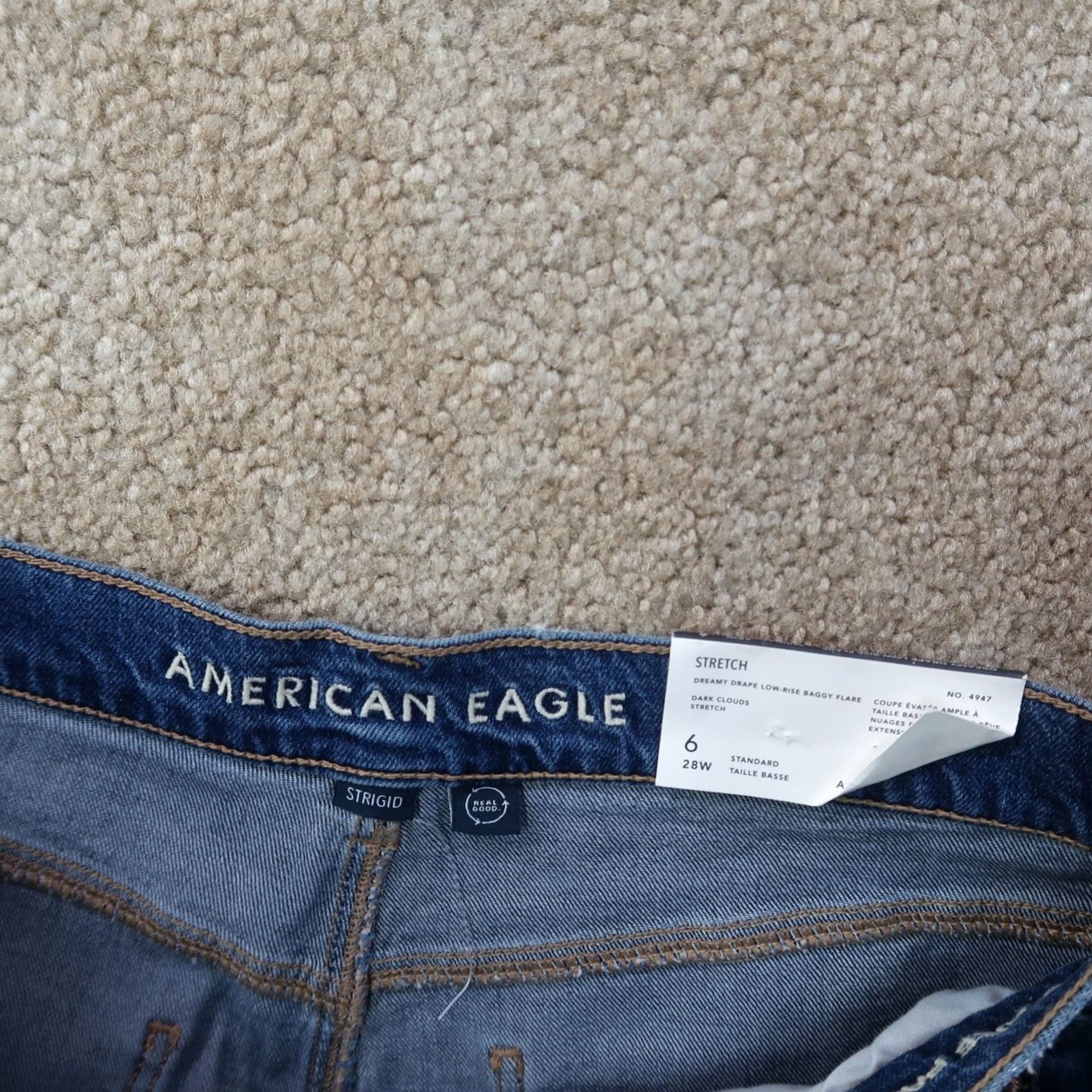 American Eagle Outfitters VINTAGE No, error: There is no vintage. Size 28" / US 6 / IT 42 - 3 Thumbnail