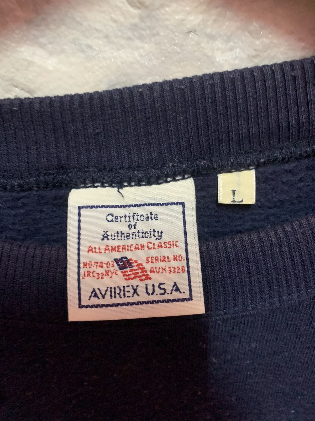 VINTAGE!! Sweatshirt AVIREX Army