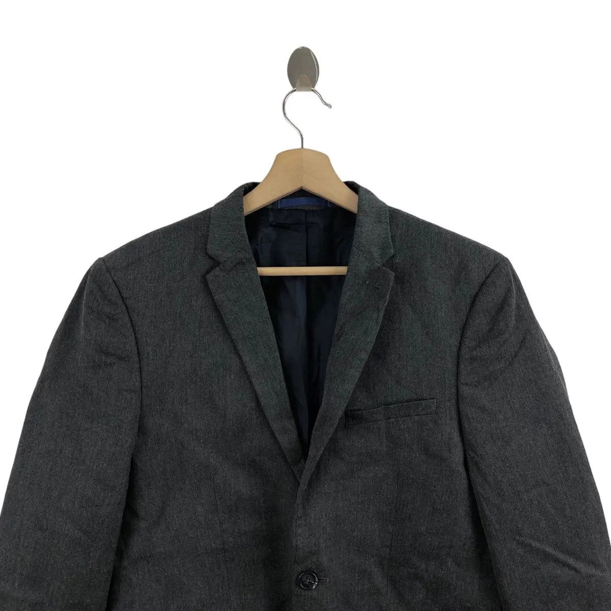 Marks & Spencer Vtg MARKS & SPENCER Collection Modern Slim Blazer Sport Coat Size 36R - 2 Thumbnail