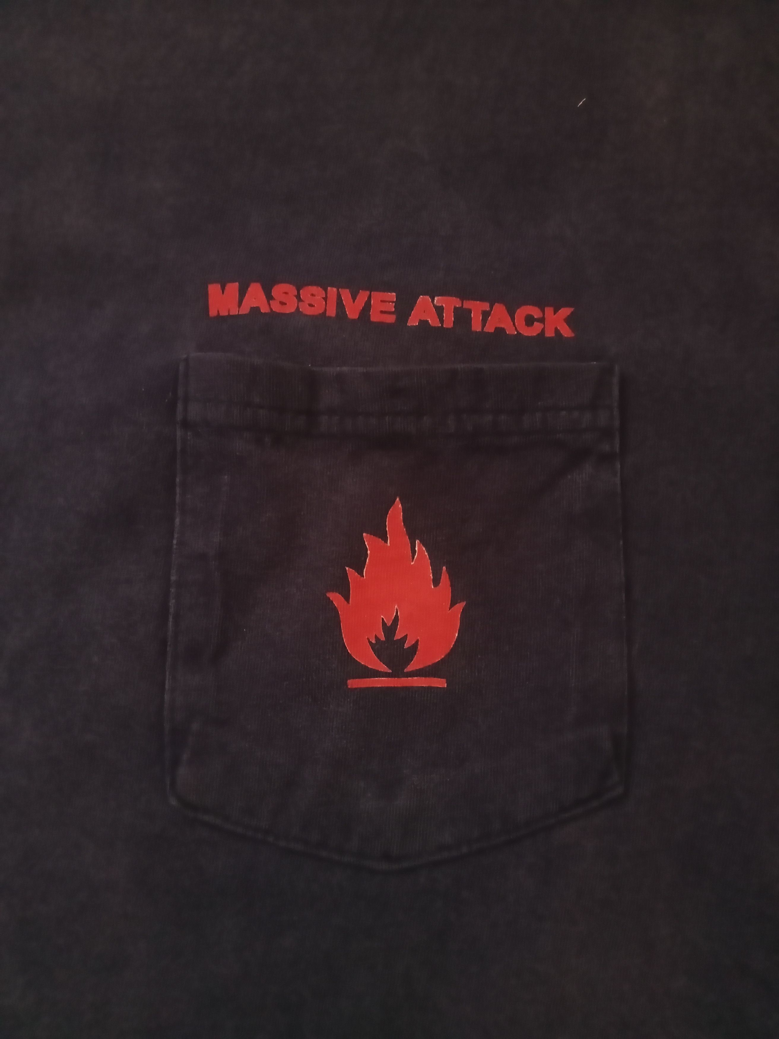 Band Tees × Vintage Massive Attack Tees - Vintage Size US M / EU 48-50 / 2 - 4 Thumbnail