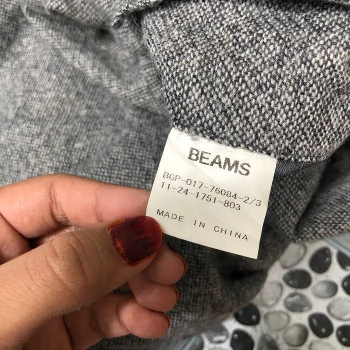 Beams Plus Vtg BEAMS PLUS JAPAN Grey Casual Pant Trouser Slack Workwear Size US 32 / EU 48 - 6 Thumbnail