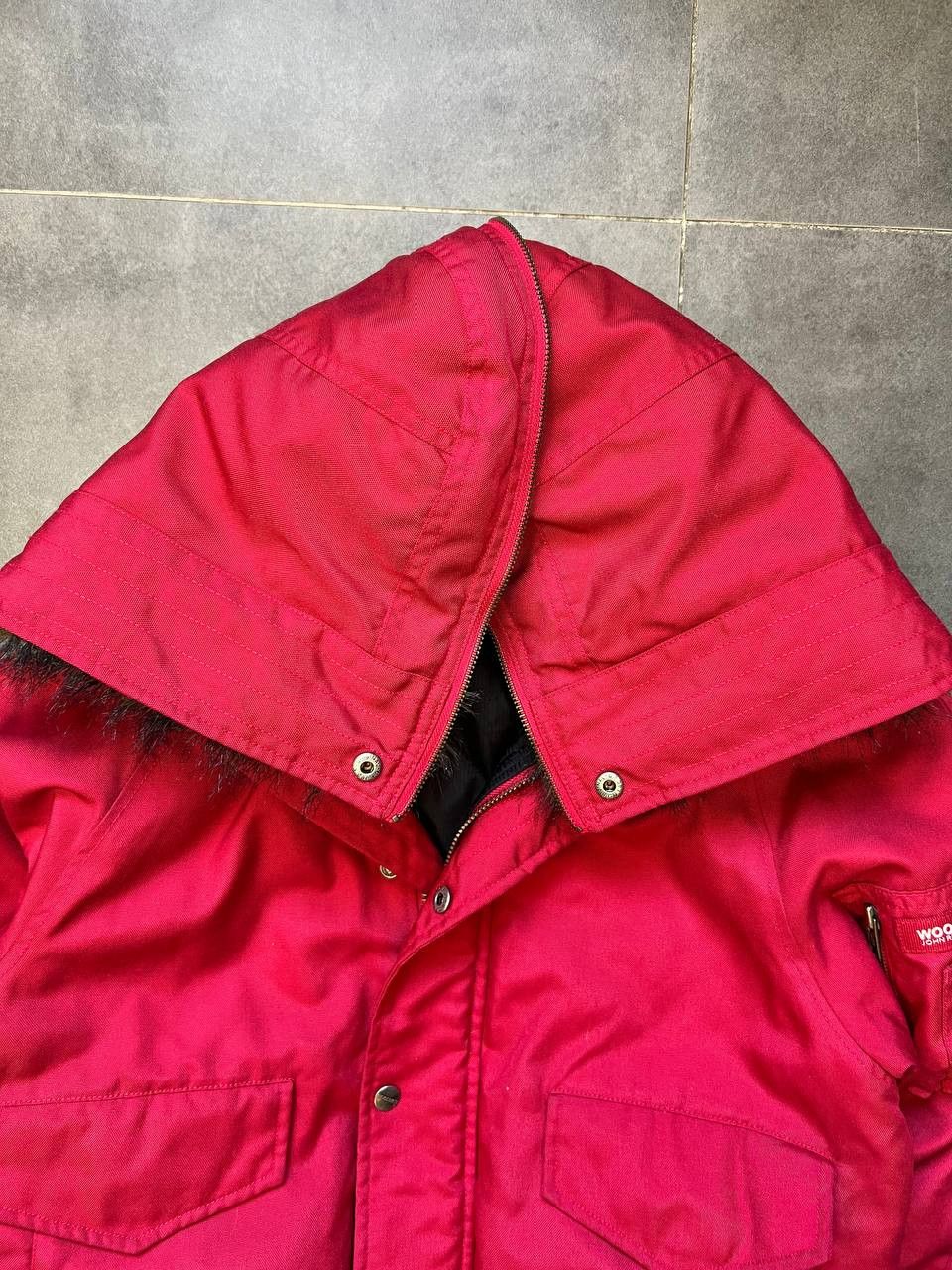 Woolrich Woolen Mills DSQUARED type Woolrich Bomber Jacket Faux Fur Hood Size US M / EU 48-50 / 2 - 4 Thumbnail