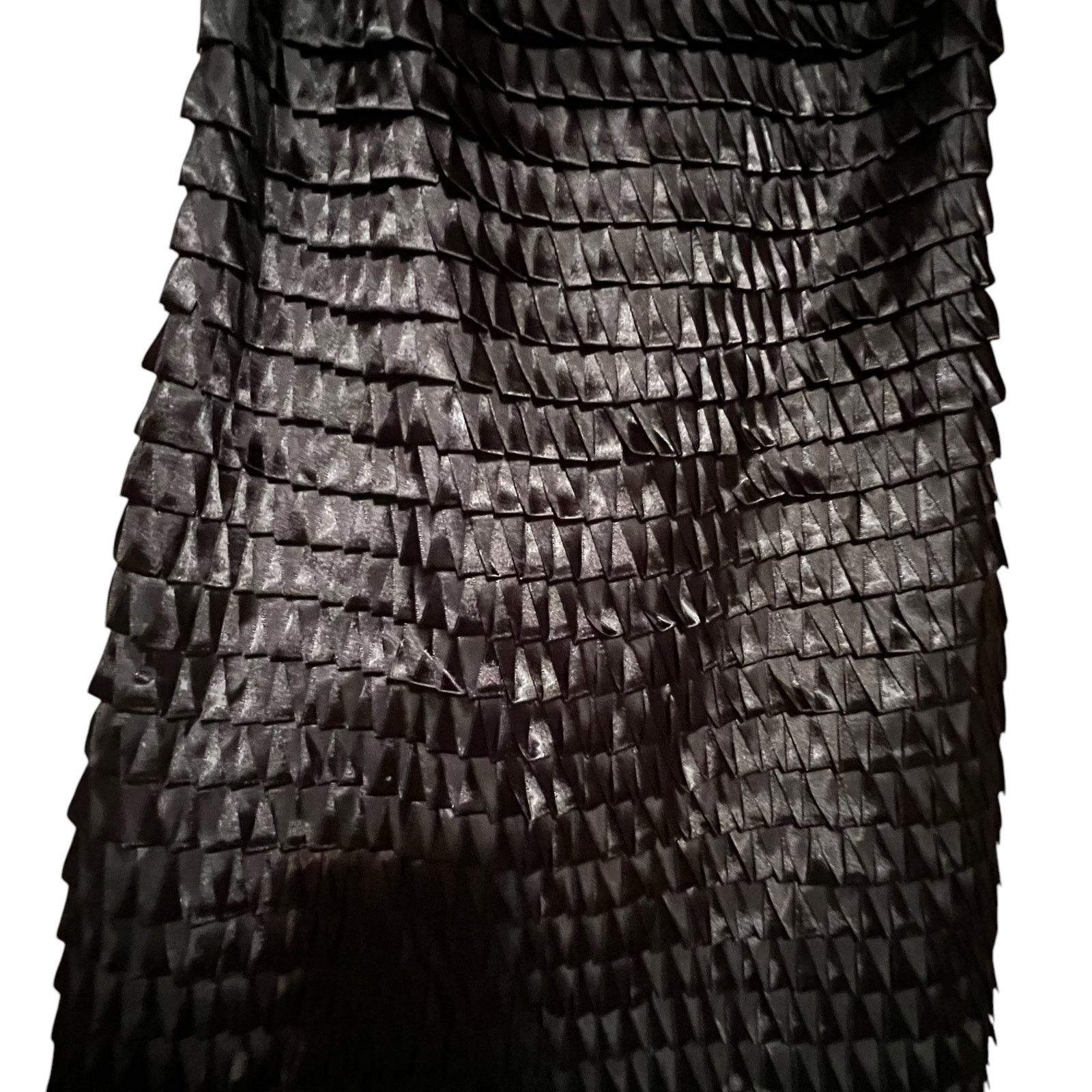Express Express Little Black Dress Ribbon Pleated Tuck Front SM Size S / US 4 / IT 40 - 6 Thumbnail