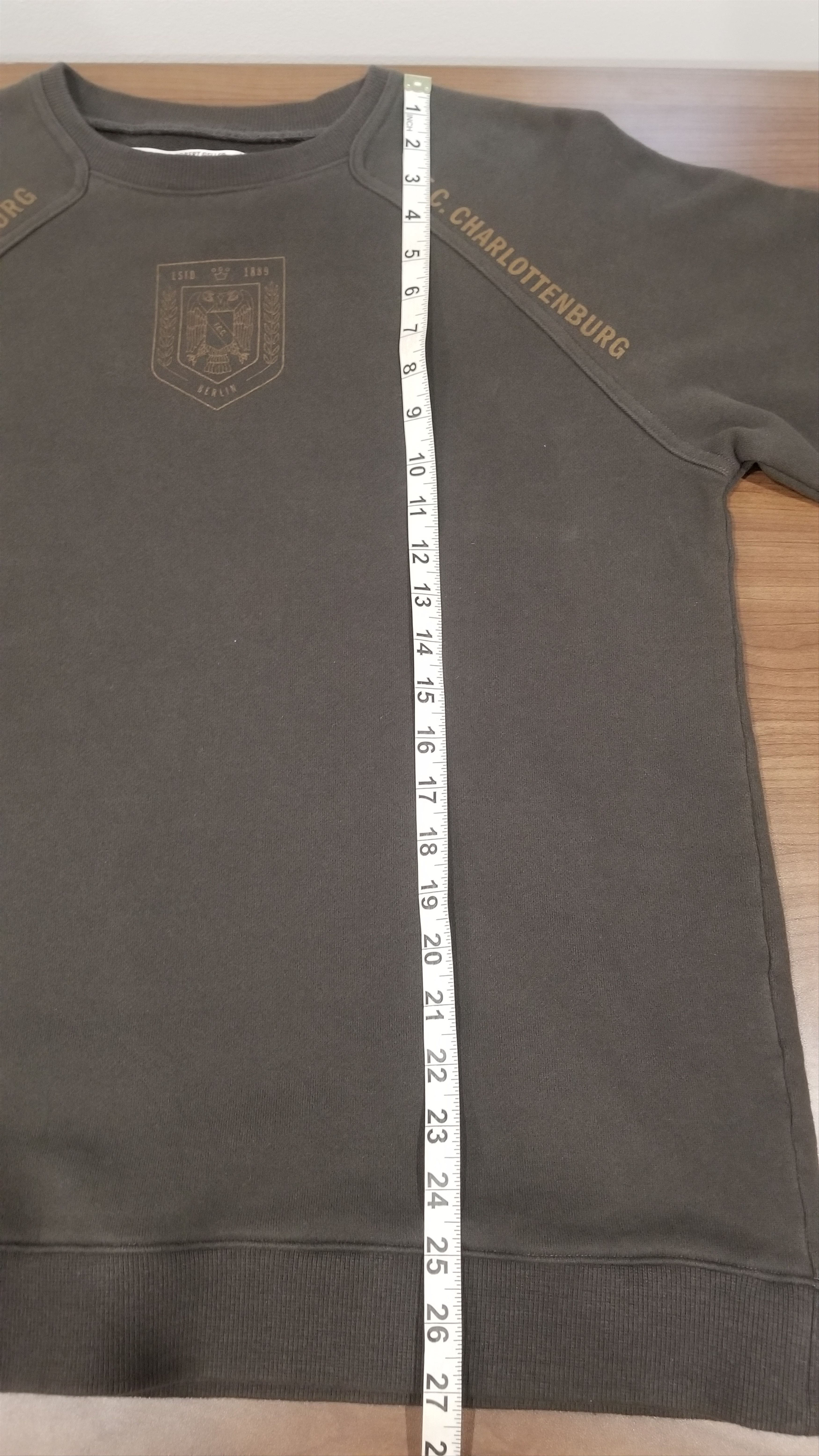 Robert Geller AW18 F.C. Charlottenburg Crewneck Size 46 Size US S / EU 44-46 / 1 - 7 Thumbnail
