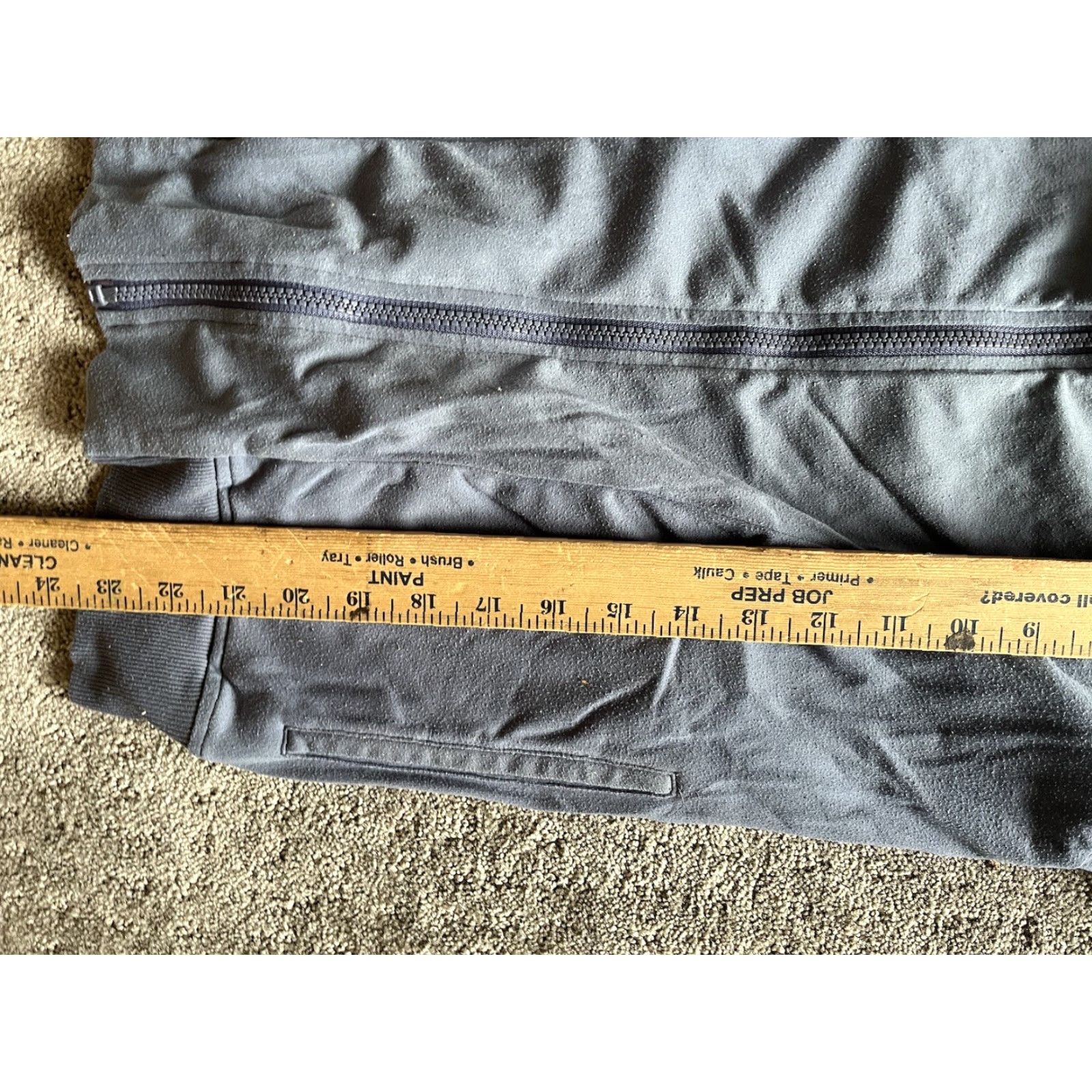 Champion Champion Sweatshirt Full Zip Nylon Pockets Adult Small Blue Men Size US S / EU 44-46 / 1 - 5 Thumbnail
