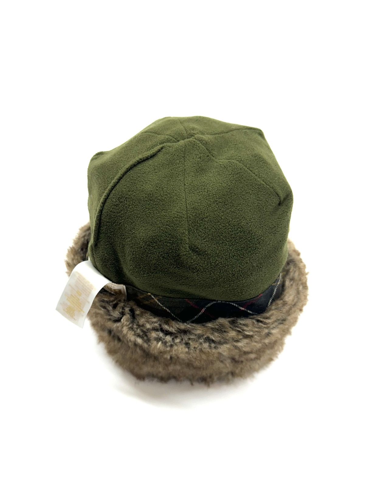 Barbour Vintage Barbour Fur Fuzzy Waxed Mohair Hat Size ONE SIZE - 4 Thumbnail
