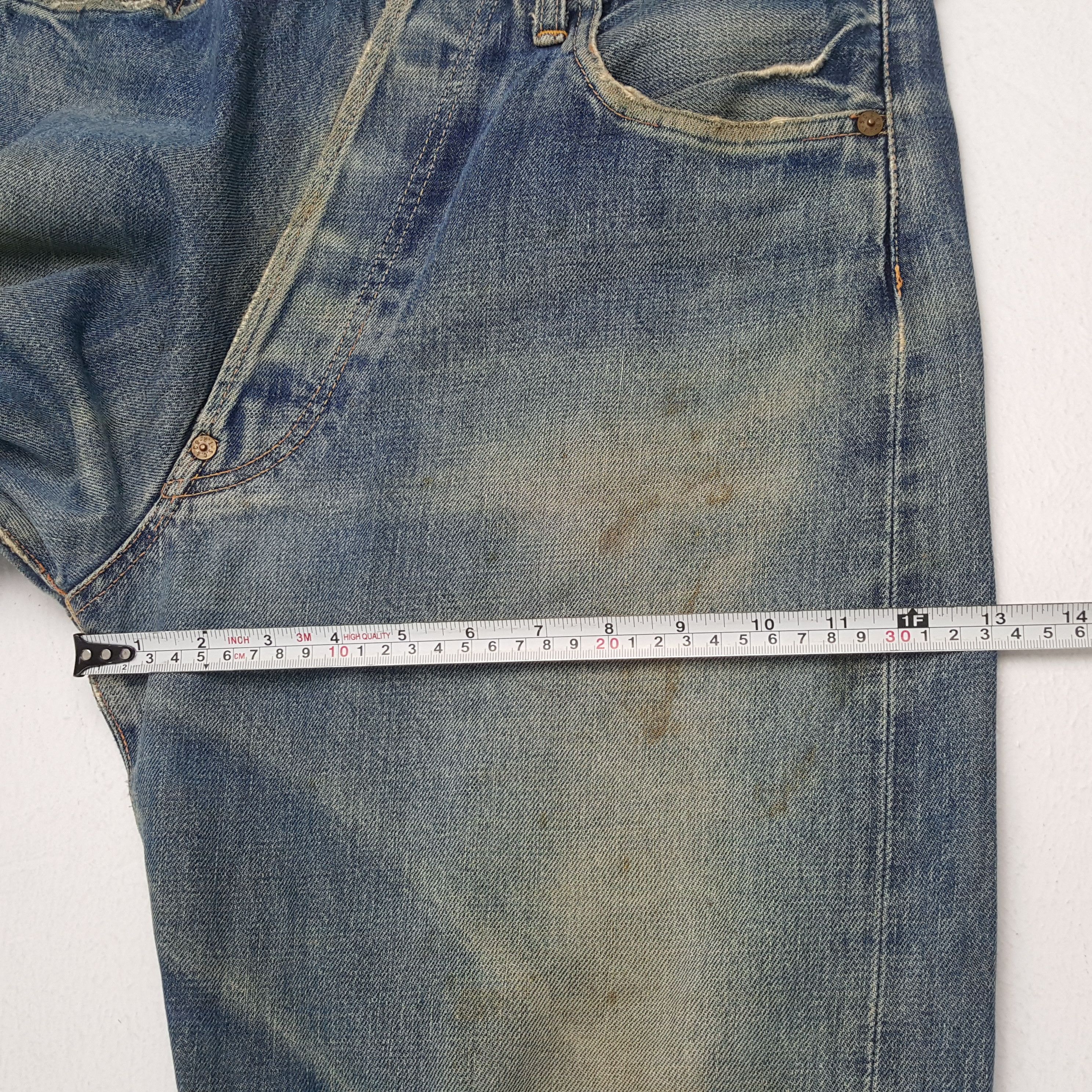 Evisu × Japanese Brand × Vintage Vintage EVISU Japanese Brand Daicock Custom Style Jeans Size US 30 / EU 46 - 9 Thumbnail