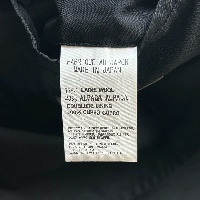 Yohji Yamamoto Yohji Yamamoto Yohji Yamamoto Black Multi-Pocket Suit Blaz Size US S / EU 44-46 / 1 - 7 Thumbnail