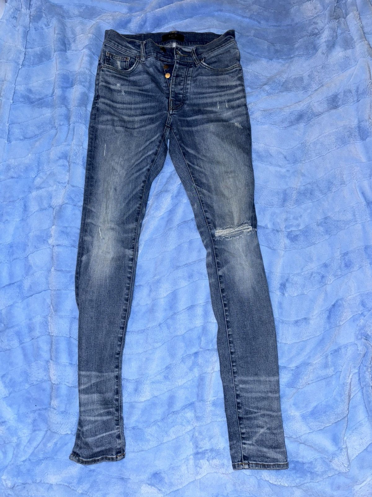 Amiri Amiri Rosebowl Jeans Size US 29 - 1 Thumbnail