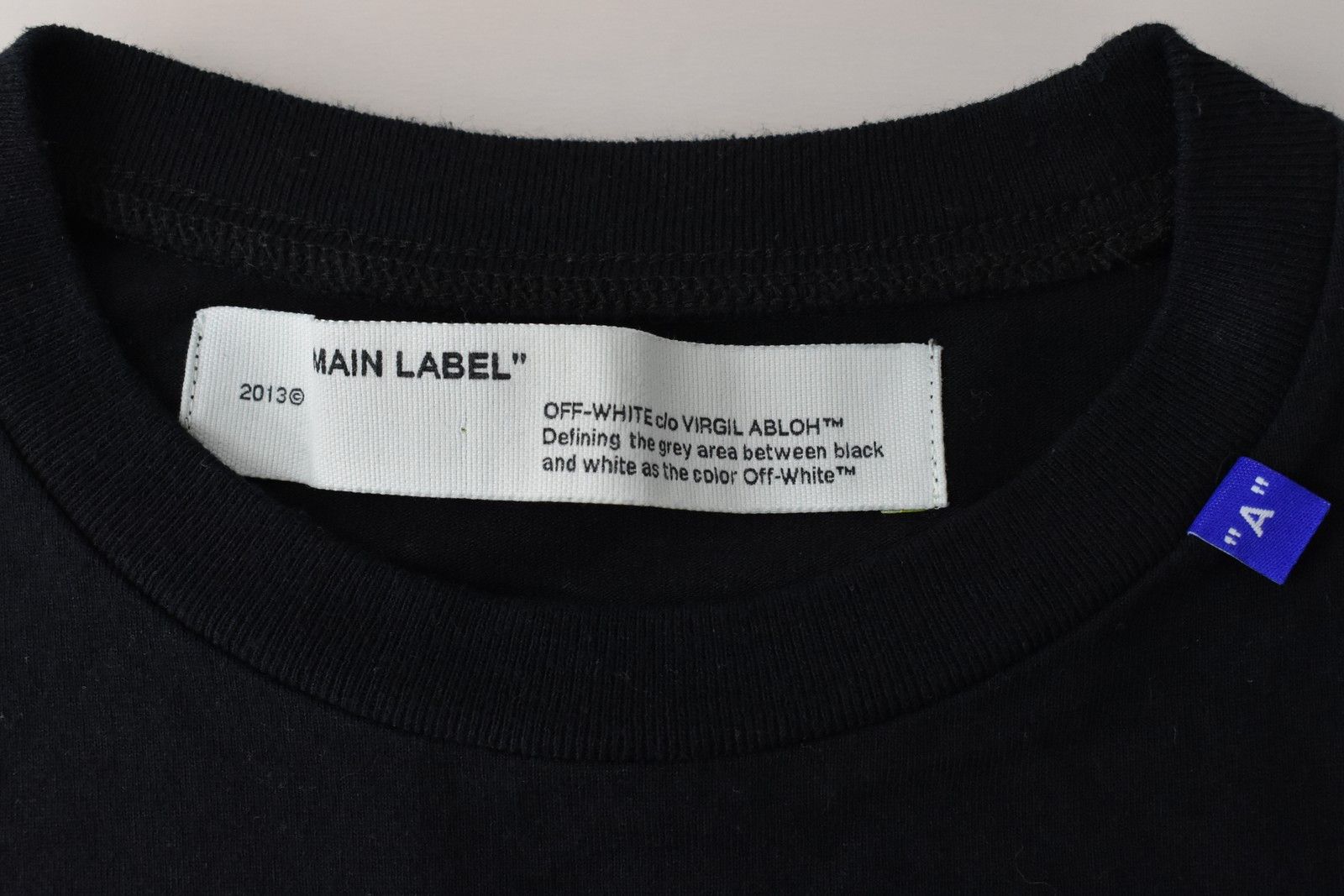 Off-White OFF-White black t-shirt 2019-20 VIRGIL Abloh size XXS Size US XXS / EU 40 - 4 Thumbnail