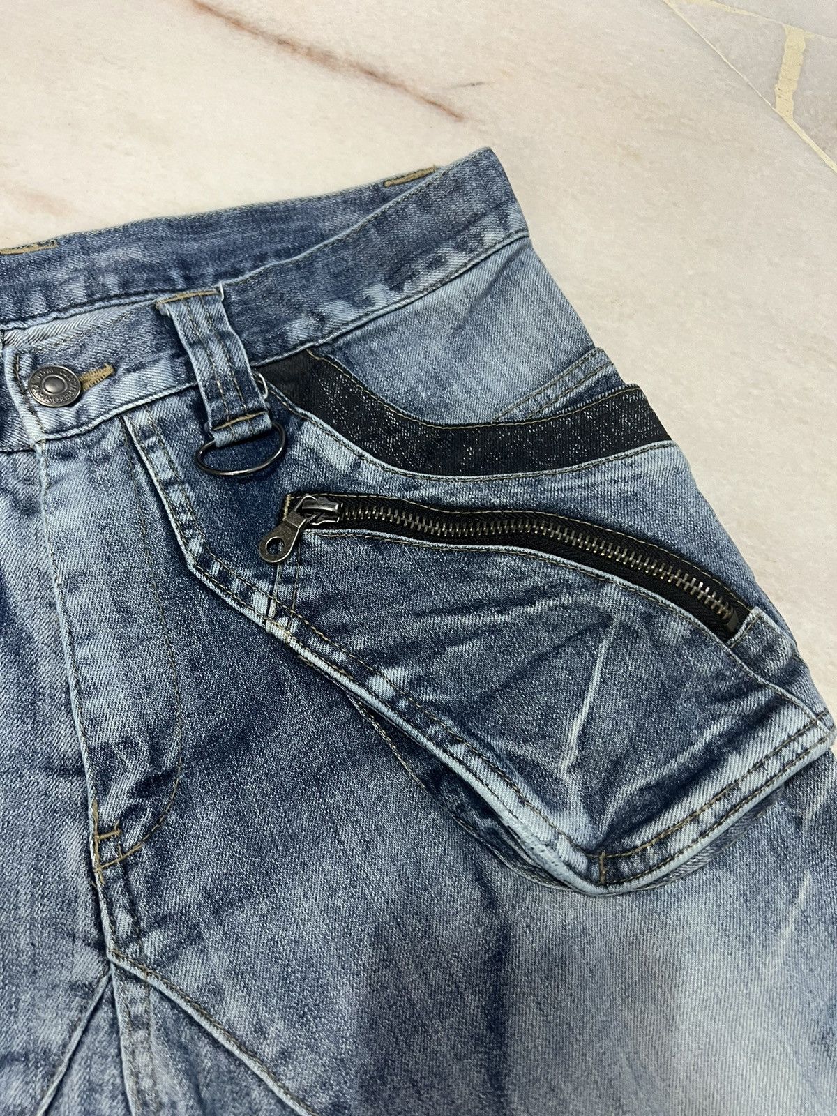 PPFM PPFM CURVED PUNK JEANS Size US 30 / EU 46 - 8 Thumbnail
