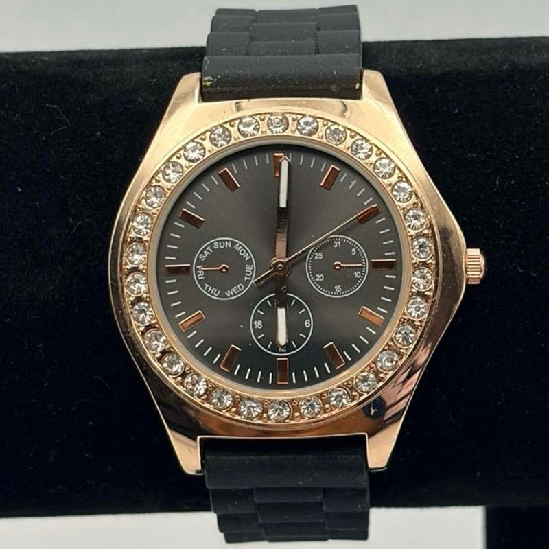 Other Black & Rose Gold Claire’s Watch Size ONE SIZE - 1 Thumbnail
