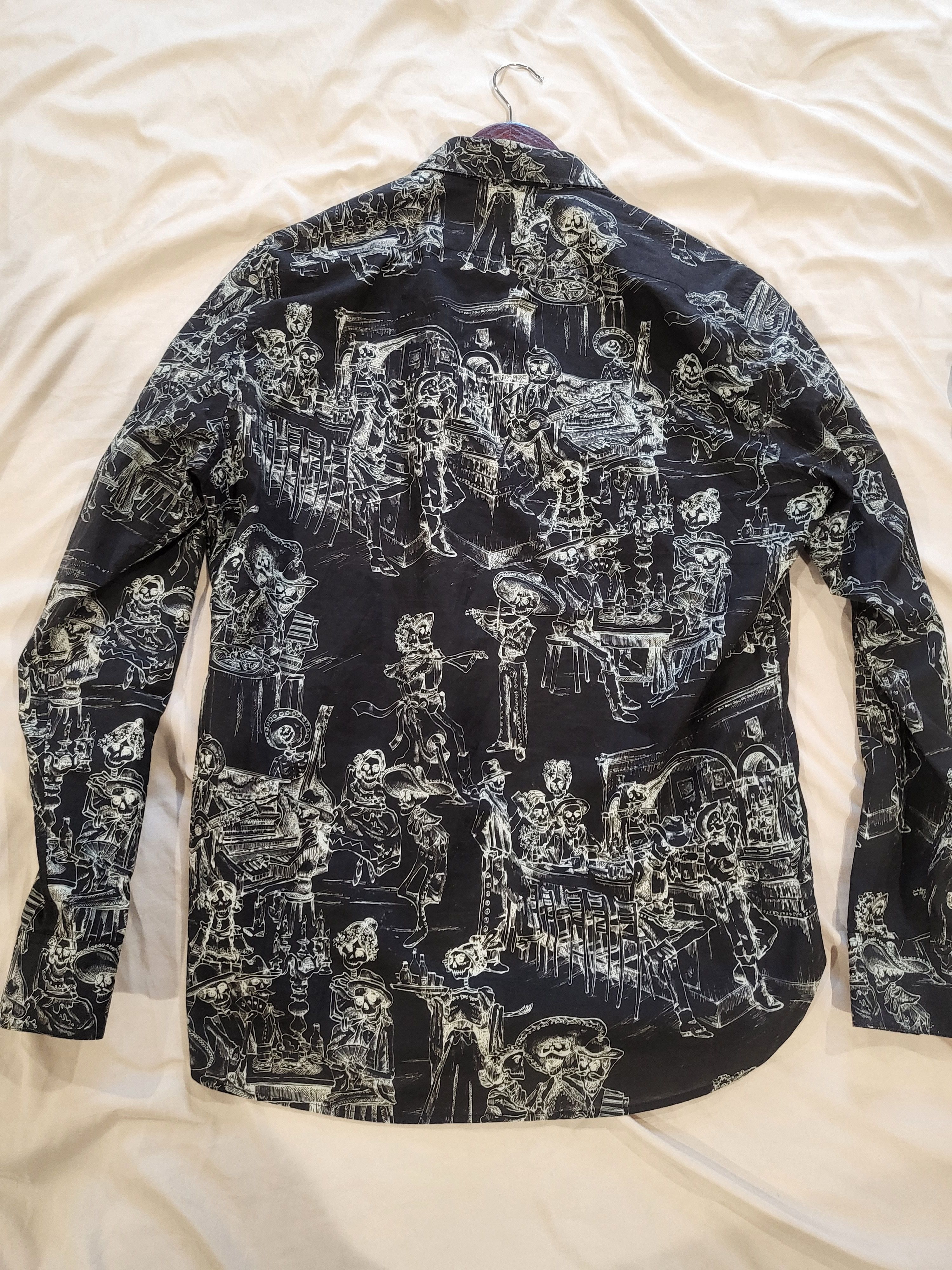Saint Laurent Paris Saint Laurent Mexican Party Shirt Size US L / EU 52-54 / 3 - 4 Thumbnail