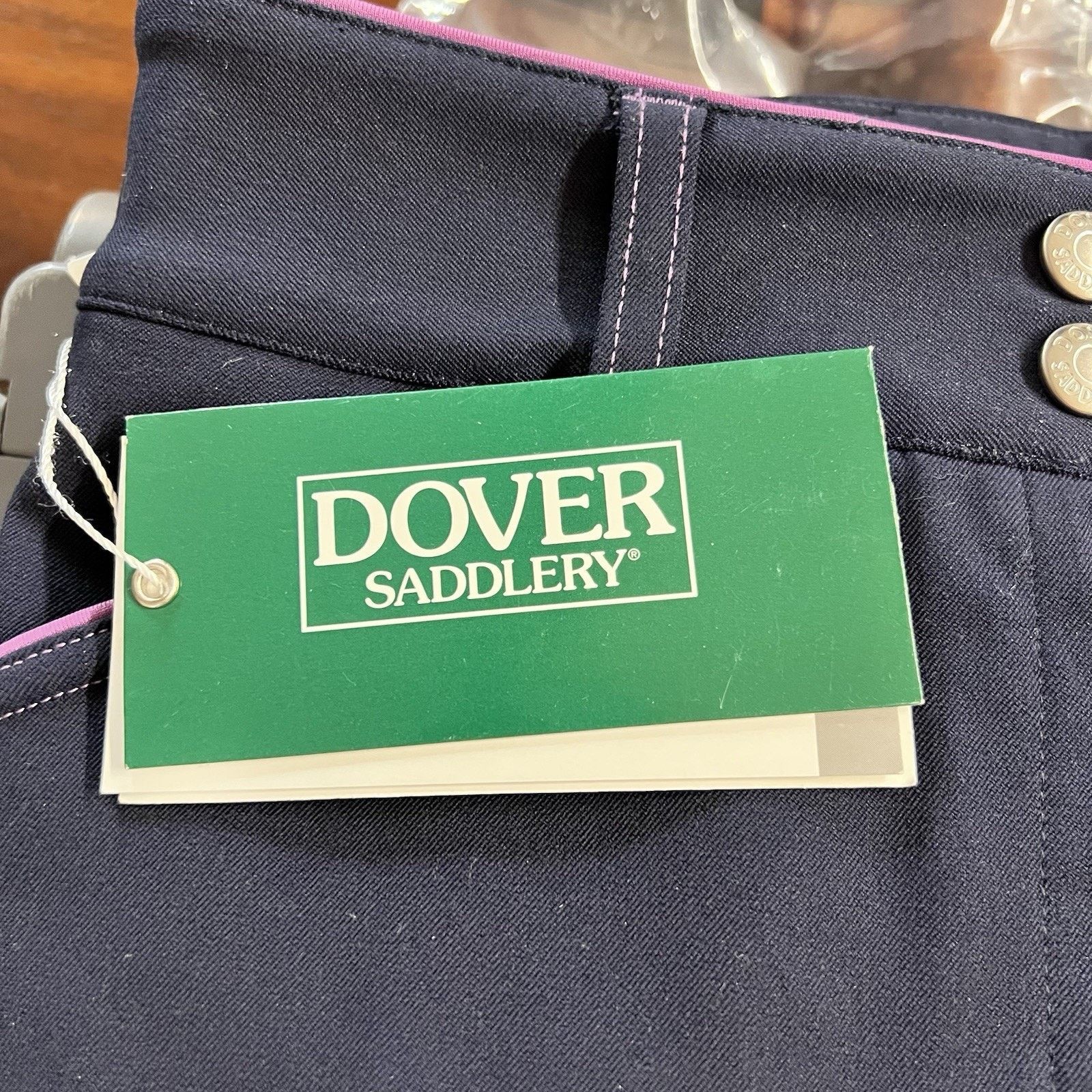 Other NWT Dover Saddlery Wellesley Breeches Girls 14 Riding Size 36" / US 14 / IT 50 - 5 Thumbnail