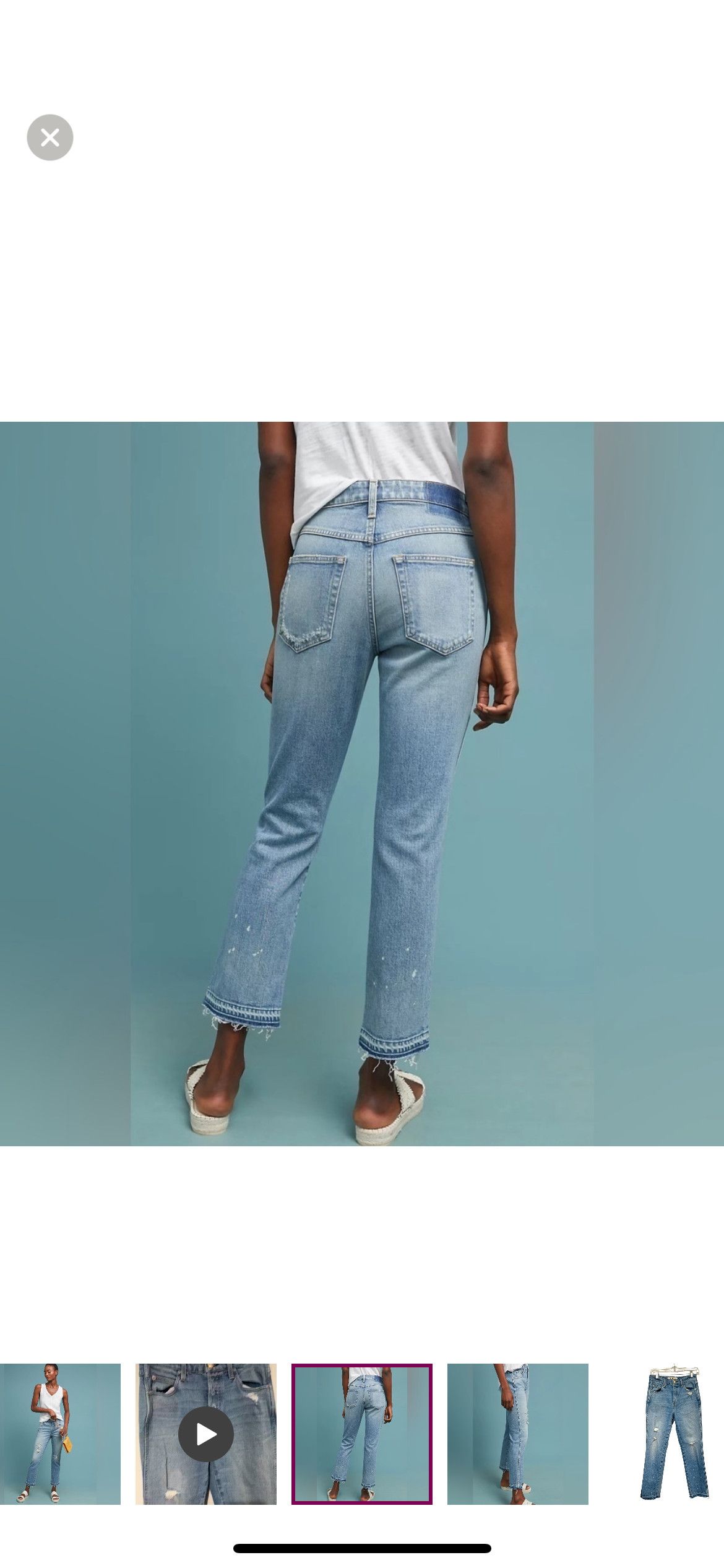 AMO Babe skinny ankle jeans Size 27" / US 4 / IT 40 - 2 Thumbnail