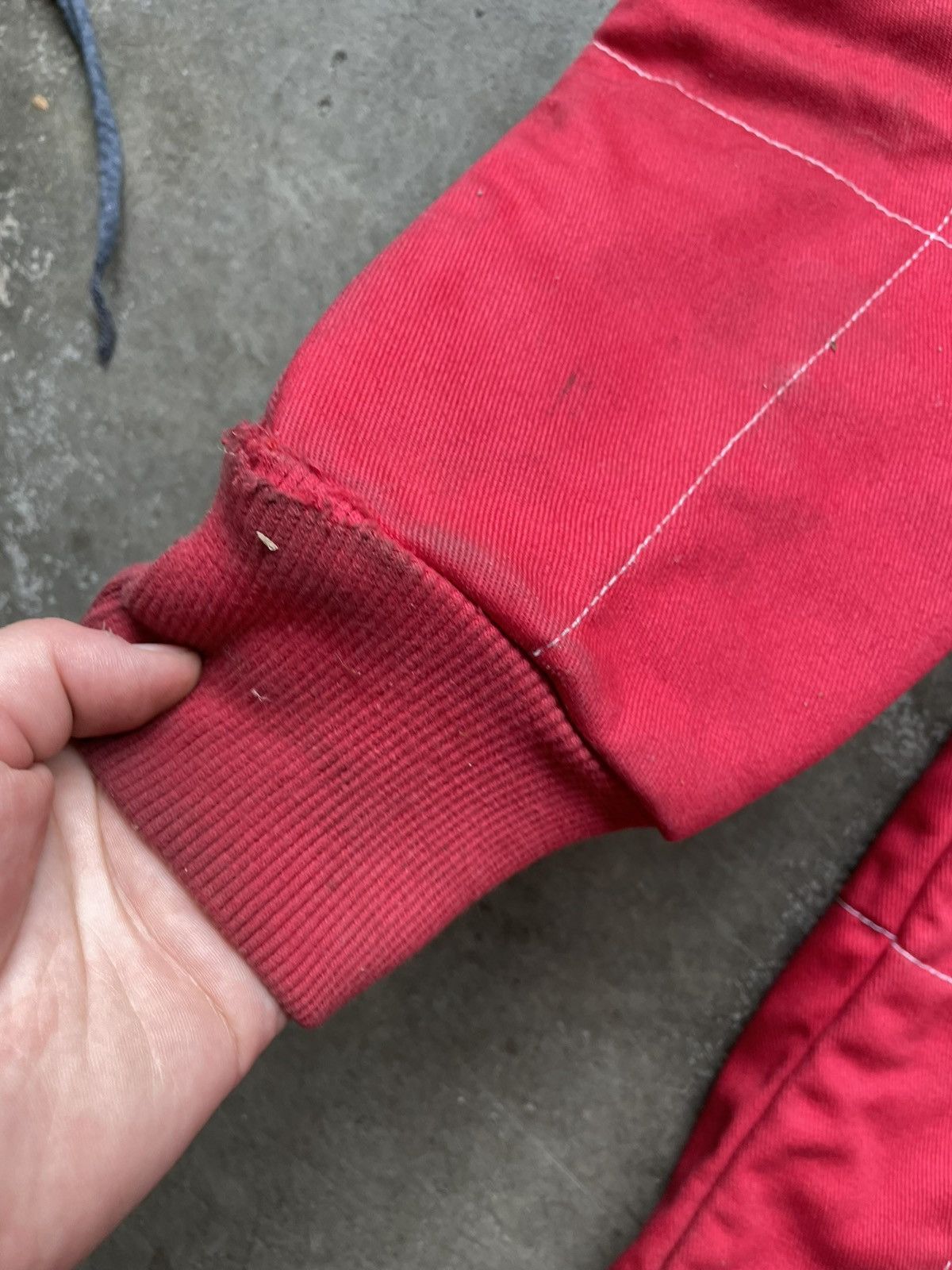 Other cool racing pit crew style jacket red quilted jacket Size US M / EU 48-50 / 2 - 24 Thumbnail