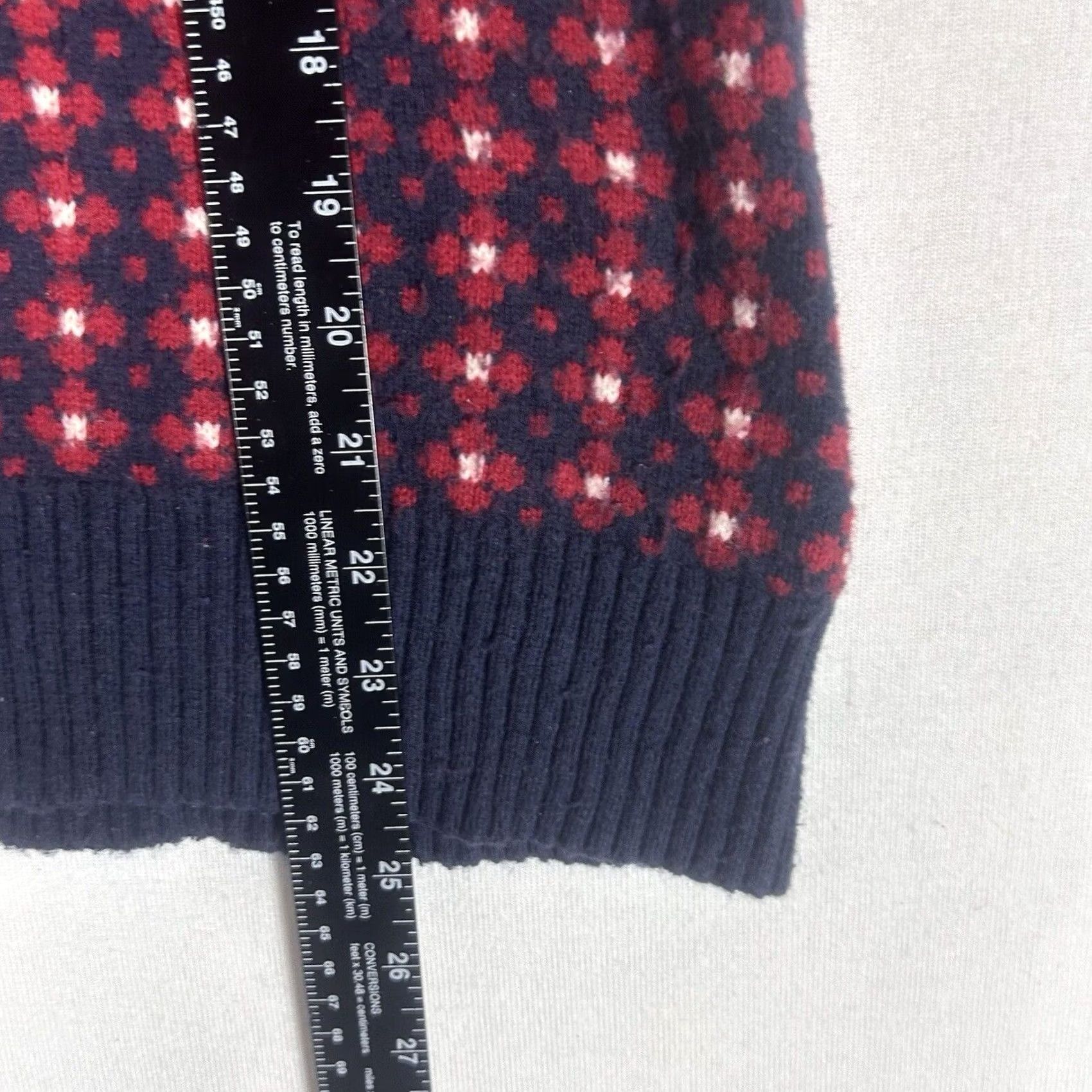 Brooks Brothers Brooks Brothers Red Fleece Sweater Juniors Large Long Sleeve Knit Purple L/S Size L / US 10 / IT 46 - 7 Thumbnail