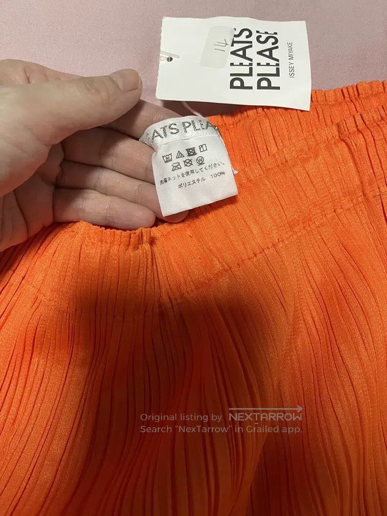 Issey Miyake Issey Miyake size:2 Orange Trousers Size 31" - 4 Thumbnail