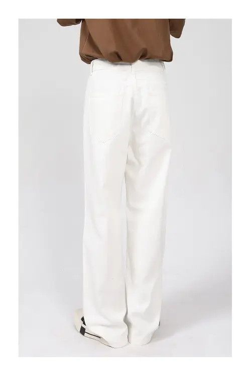 Other Japanese style simple straight casual jeans for men Size US 32 / EU 48 - 3 Thumbnail