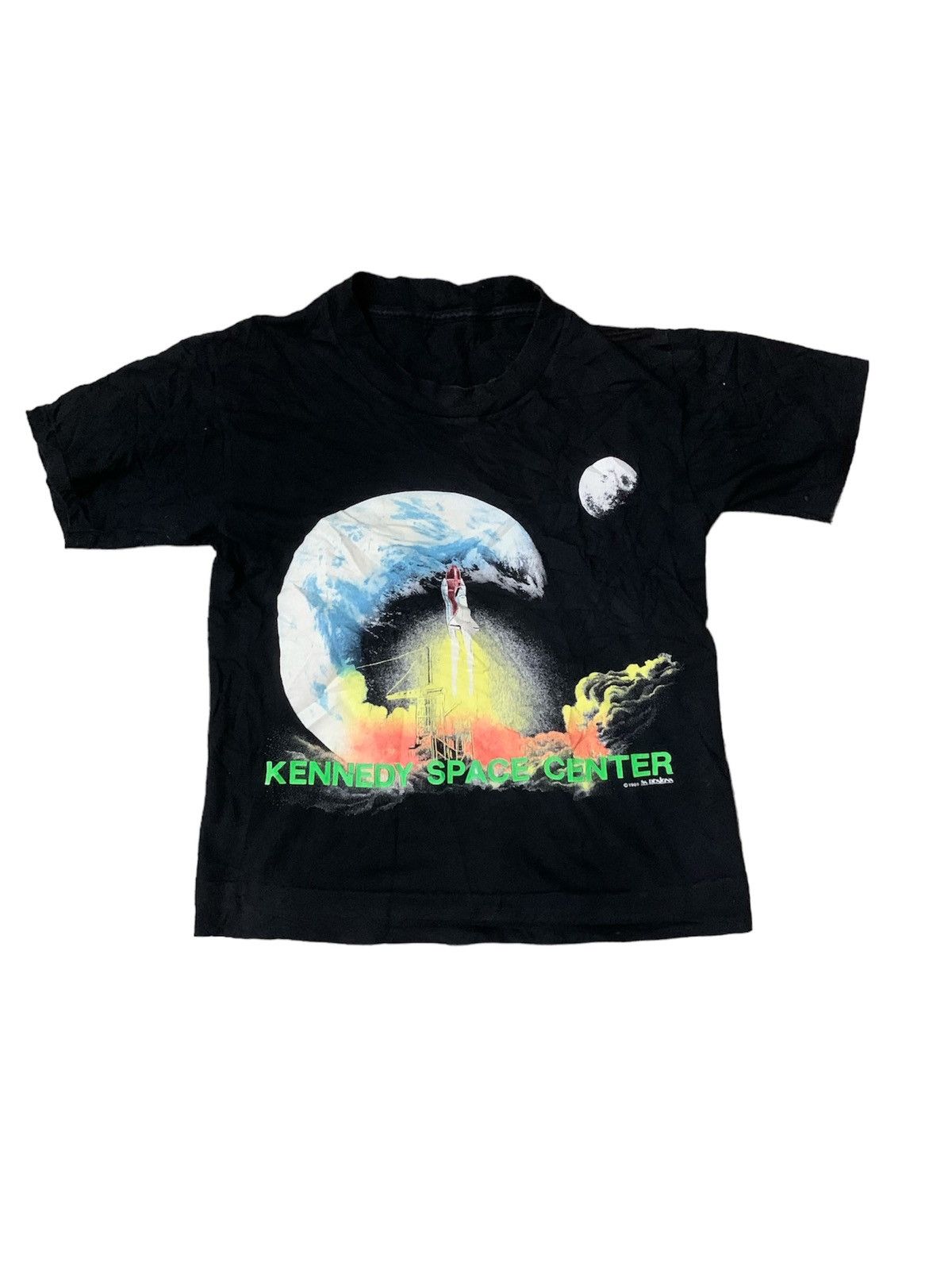 Vintage Vintage 1989 Nasa Kennedy Space Centre Tee Size US M / EU 48-50 / 2 - 1 Thumbnail