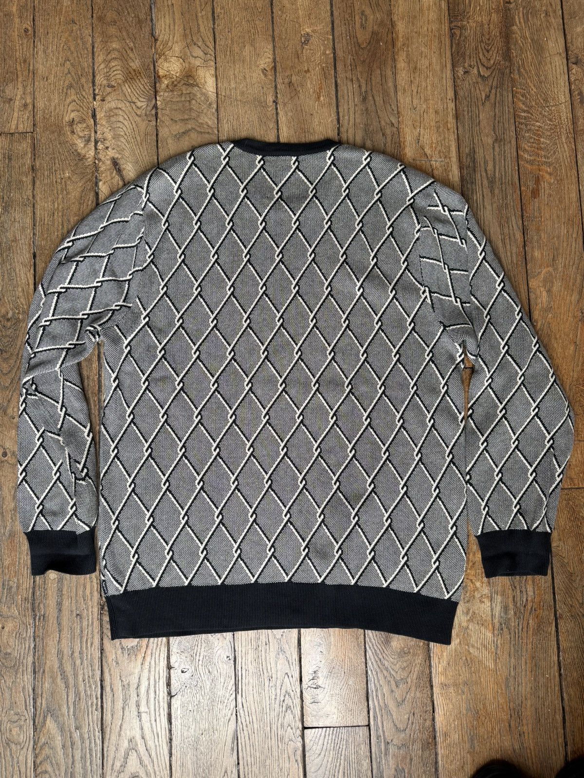 Supreme Supreme Chain Link Sweater FW14 Size US L / EU 52-54 / 3 - 9 Thumbnail